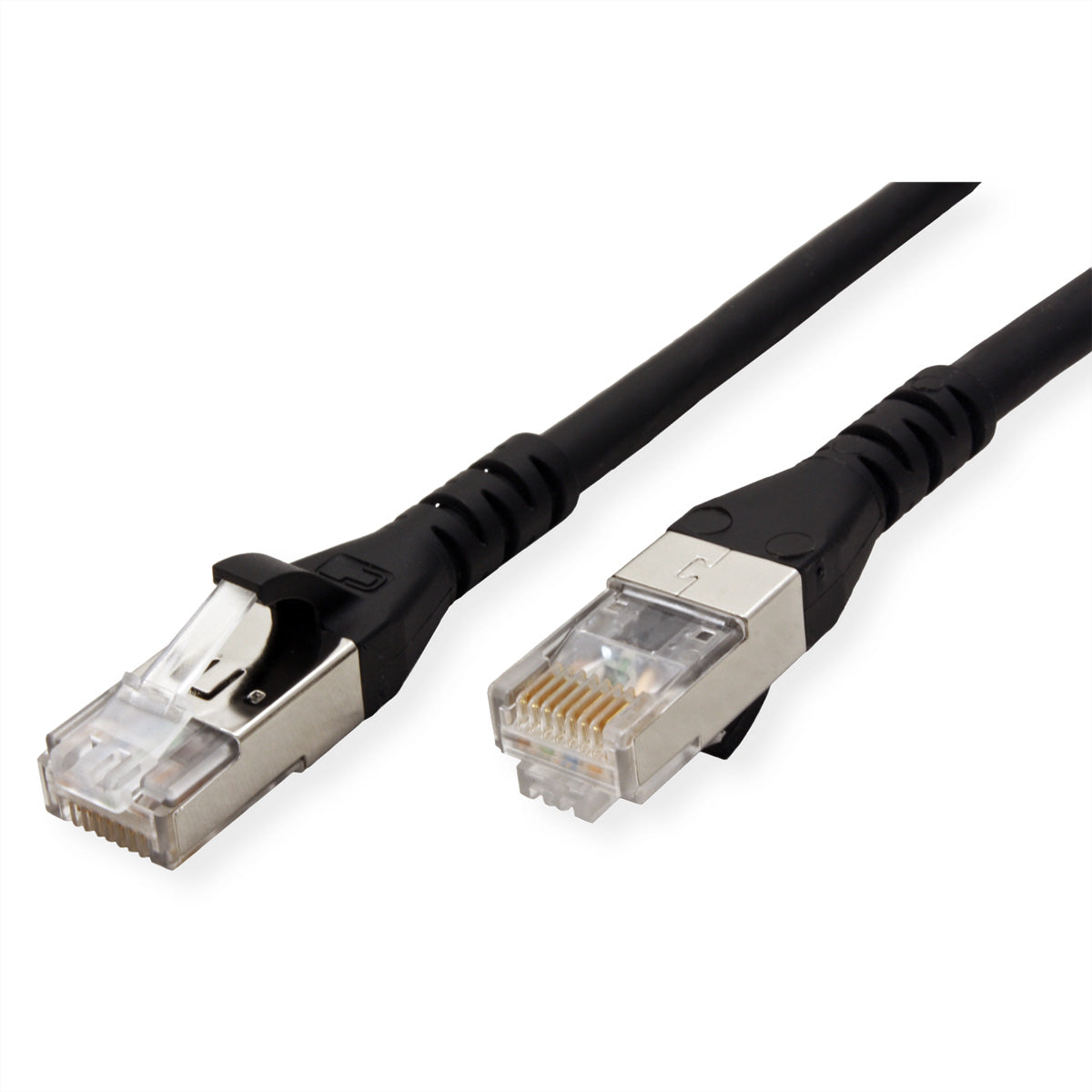 METZ CONNECT Patchkabel – Cat6A S/FTP (PiMF), 70 m, schwarz, LSOH, RJ-45