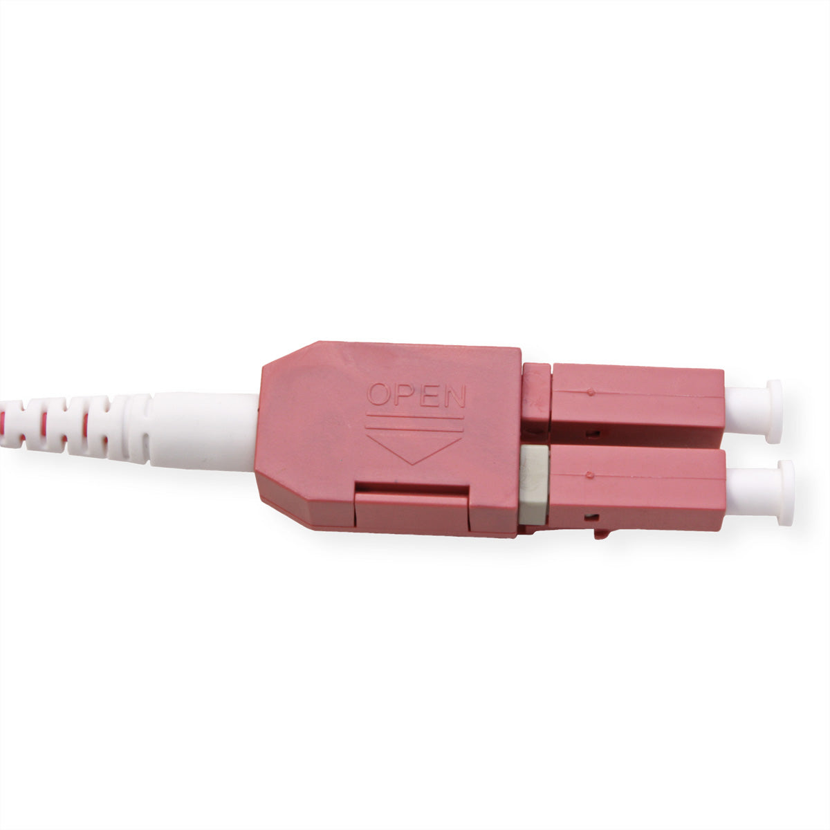 ROLINE LWL-Patchkabel – LC–LC, Multimode (OM4), 10 Gbit/s, 15 m