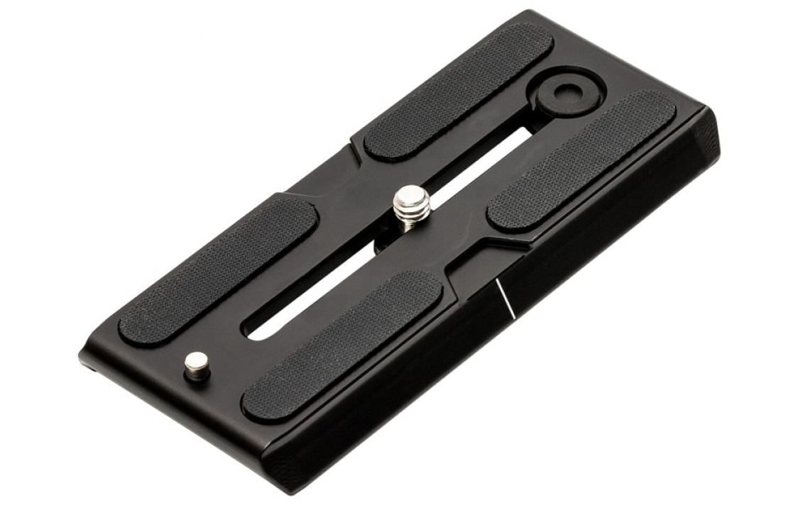 Benro QR6Pro Löseplatte – 50,1 × 10 × 114 mm, Aluminium – 3/8"/1/4" – für S6Pro Videokopf