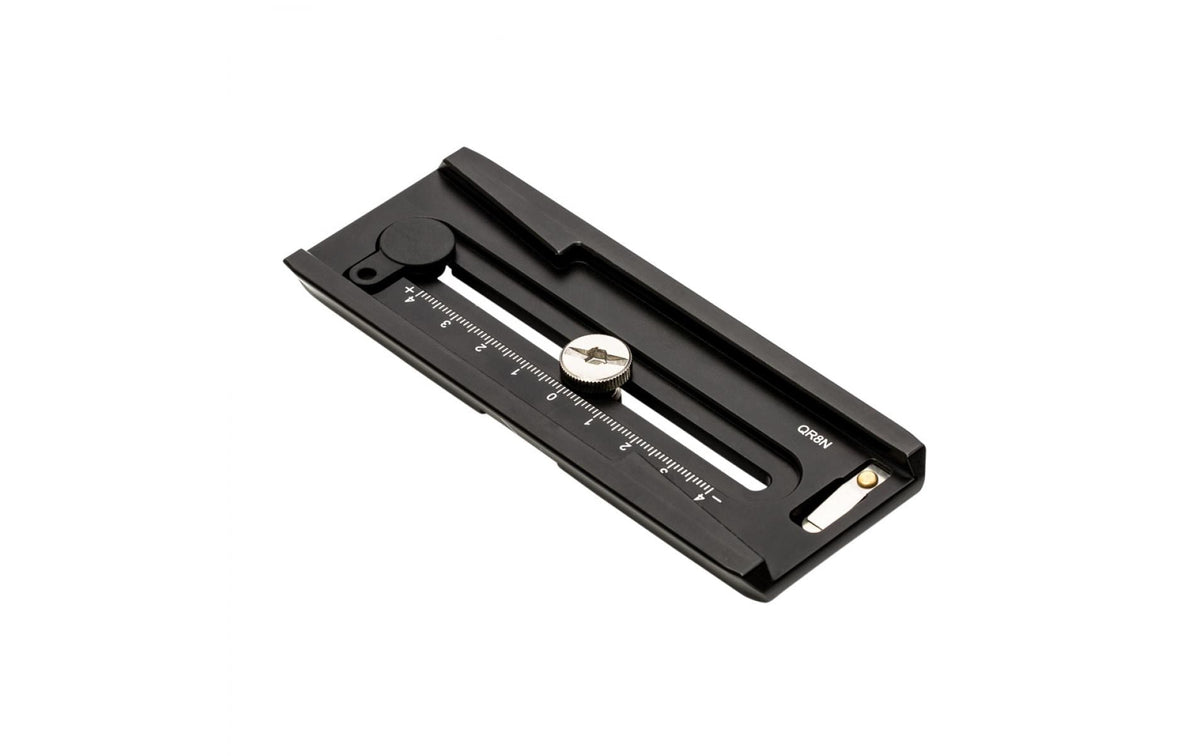 Benro QR8Pro Löseplatte – Aluminium, 50 × 10 × 130,8 mm, 100 g, 1/4" & 3/8" – für S8Pro Videokopf