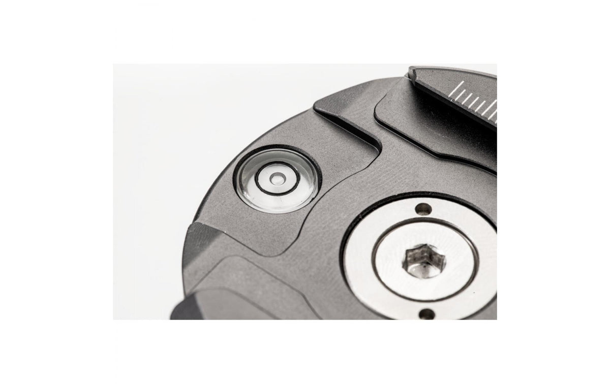 Benro GX35 Kugelkopf – Traglast 35 kg, Kugel Ø 39,9 mm, Stativgewinde 1/4" – Grau/Silber