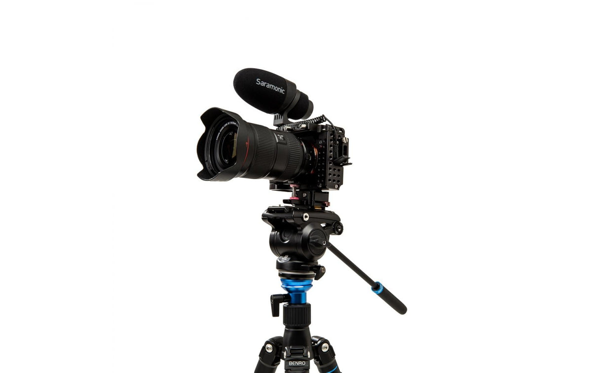 Benro S4PRO Videokopf – Traglast 4 kg, 1,1 kg Eigengewicht, 1/4" und 3/8" Gewinde – für Kameras