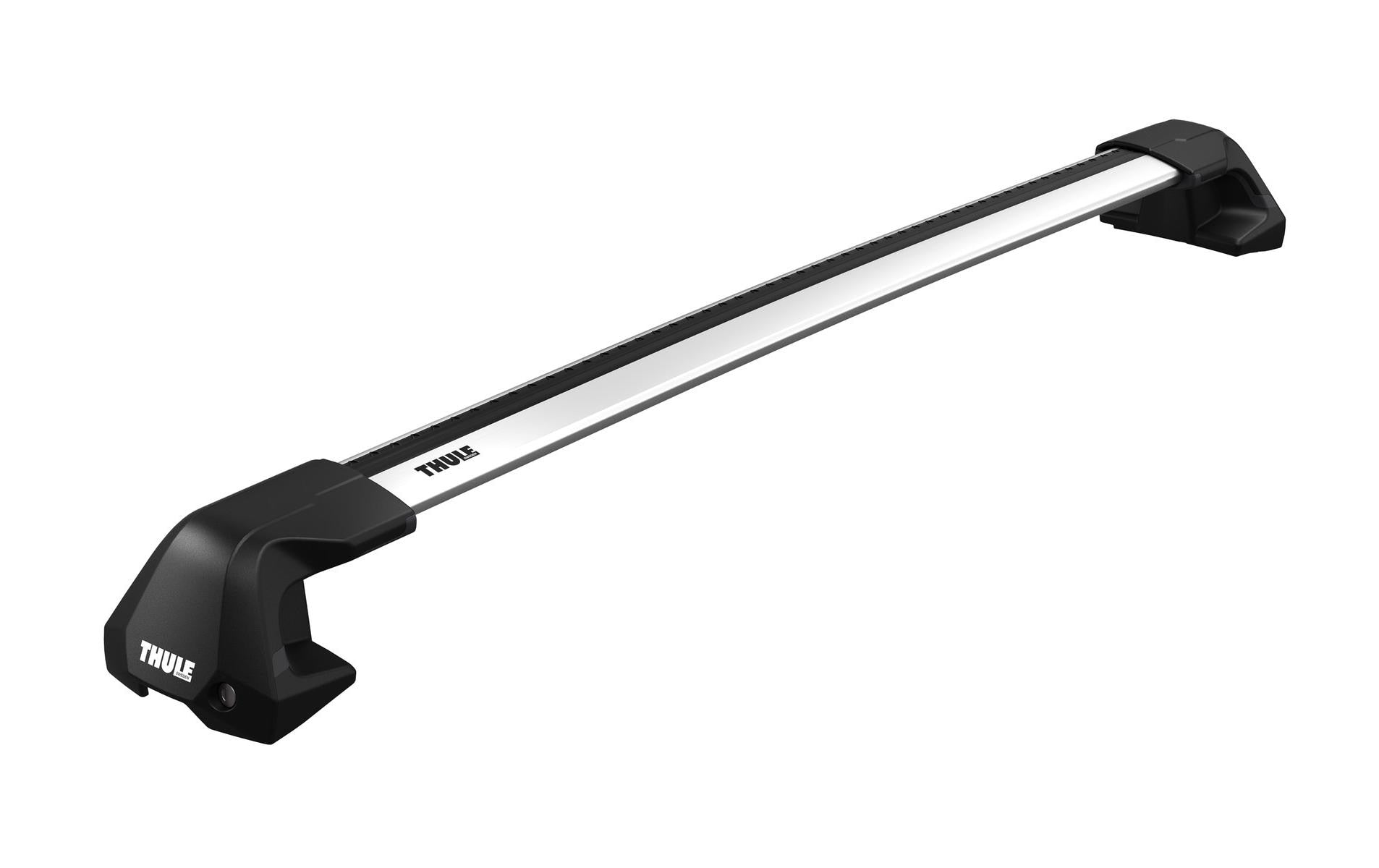 Thule Trägerfuss Edge Clamp – abschliessbar, für Thule One Key System – 75 kg – schwarz – 4 Stk.