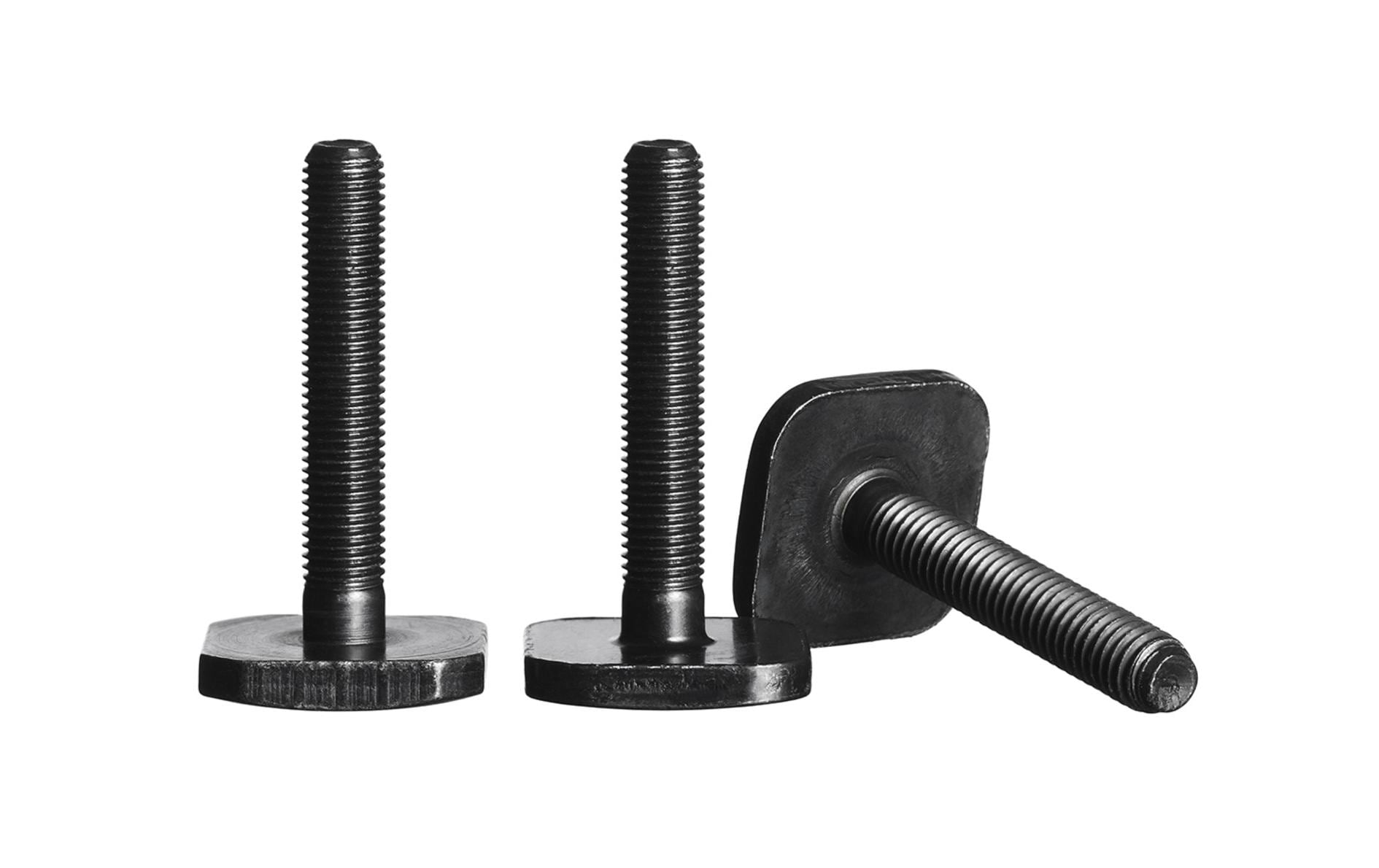 Thule T-Schienen-Adapter (FreeRide) – TÜV – für FreeRide 532 – 20 × 20 mm – schwarz – 3 Stk.