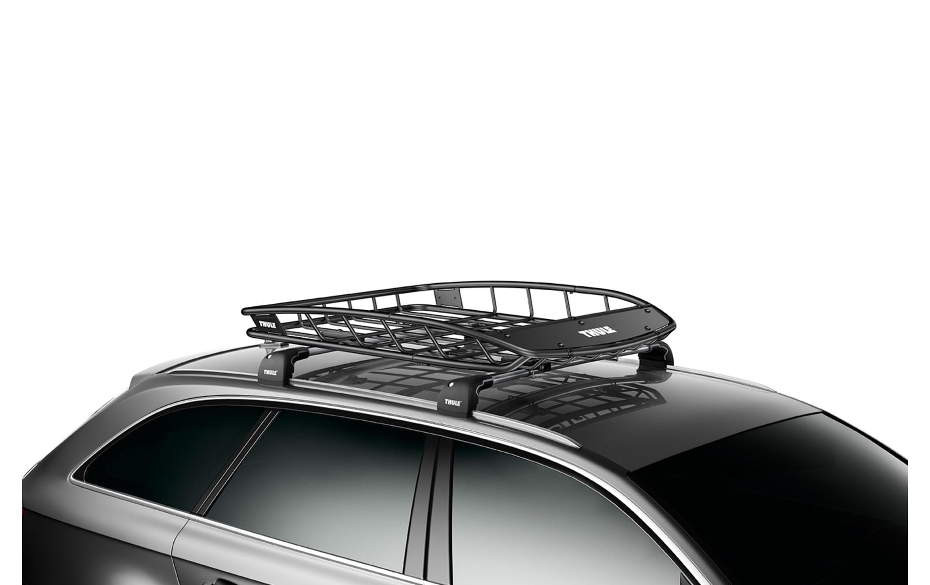 Thule Dachkorb Canyon XT – 190 l, bis 68 kg – für WingBar Evo/WingBar/SquareBar Evo und andere – schwarz