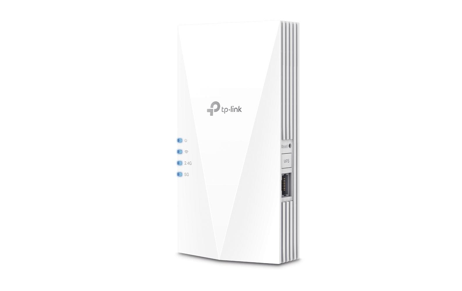 TP-Link RE600X Access Point – Wi-Fi 6 (802.11ax), Dual-Band (2,4/5 GHz), bis 1,2 Gbit/s, 1× 1G RJ-45, Weiss