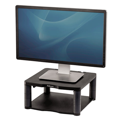 Fellowes Standfuss, 1 Monitor, bis 21", 36 kg, höhenverstellbar, grau