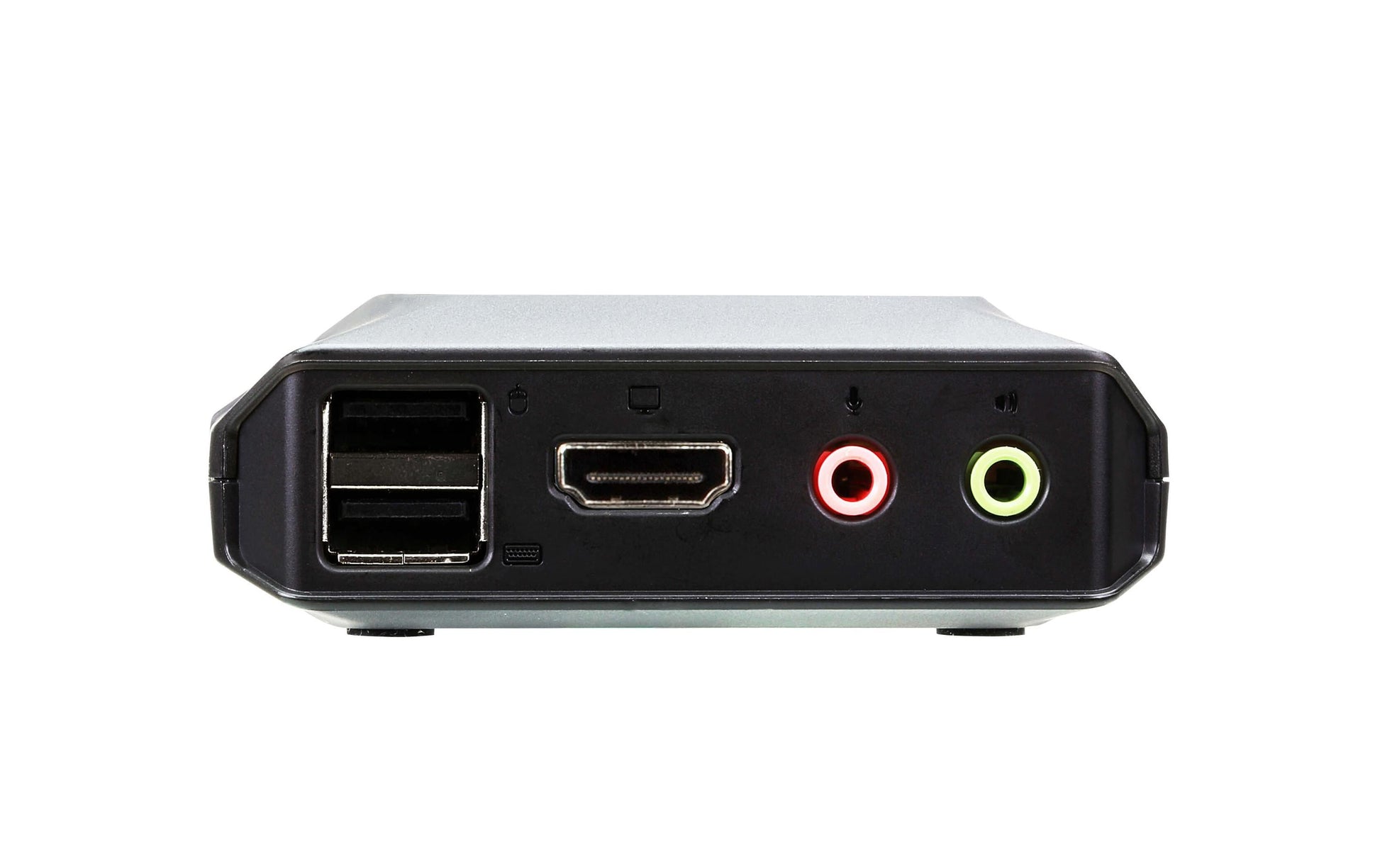 ATEN CS22H – 2-Port HDMI KVM-Switch – 4K/60 Hz, USB 2.0-Hub, Audio, Desktop
