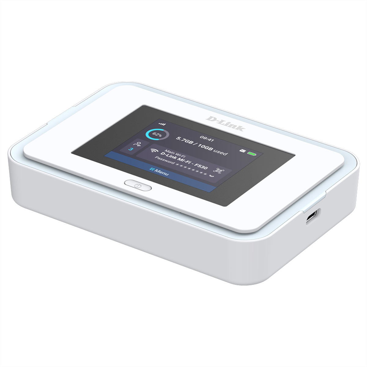 D-Link F530 WLAN-Router – Wi-Fi 6 (AX3000), Dual-Band, USB-C, Akku 5260 mAh