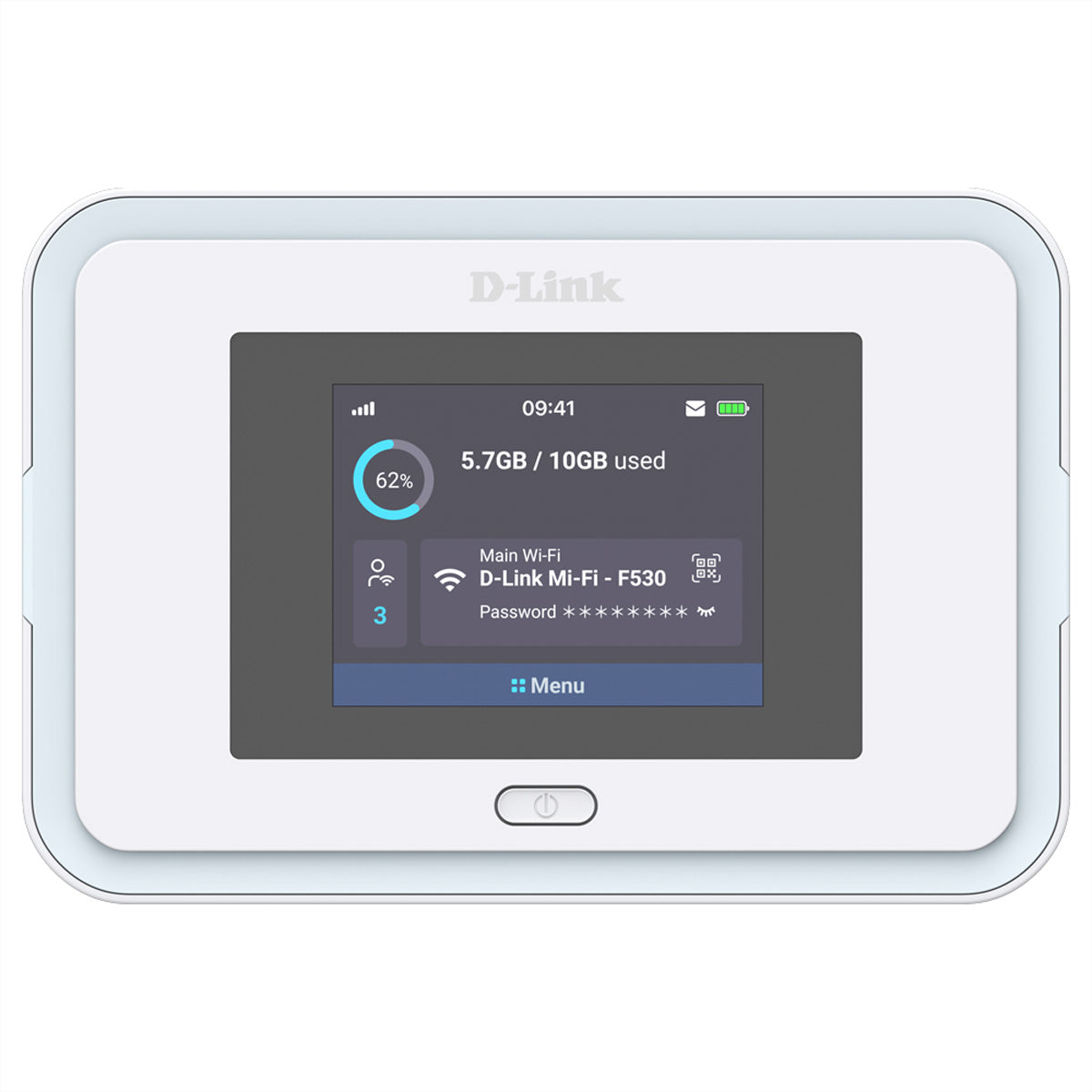 D-Link F530 WLAN-Router – Wi-Fi 6 (AX3000), Dual-Band, USB-C, Akku 5260 mAh