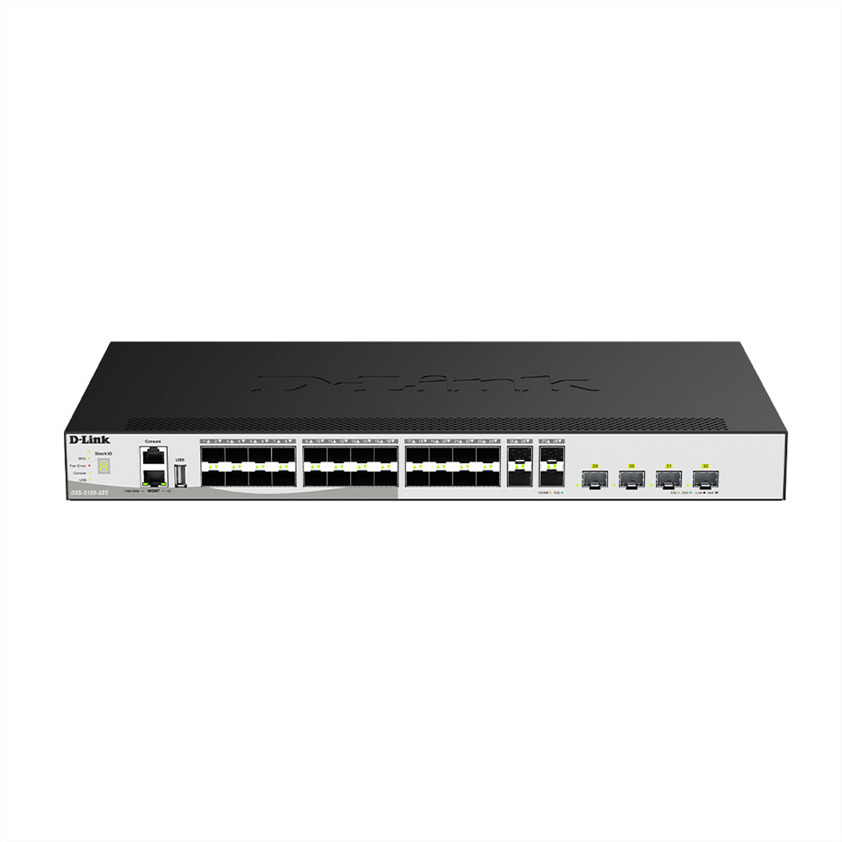 D-Link DXS-3130-32S/E – Managed Switch – 28×10G, 4×SFP28, L3, 19" Rack