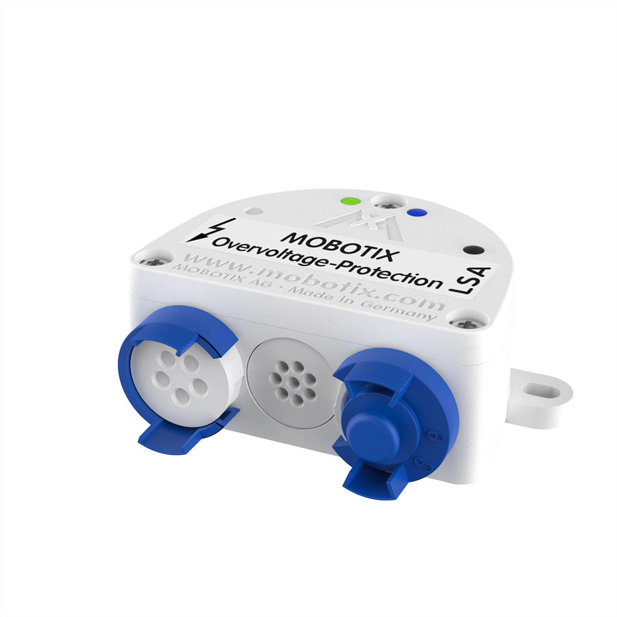 MOBOTIX Anschluss-/Überspannungsbox RJ45 – IP65, Überspannungsschutz 4 kV – für MOBOTIX IP-Kameras
