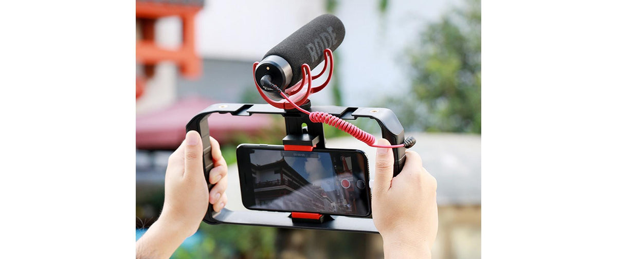 Ulanzi U-Rig Pro – Foto-/Video-Griff – für Smartphones 50,8–88,9 mm Breite – Schwarz