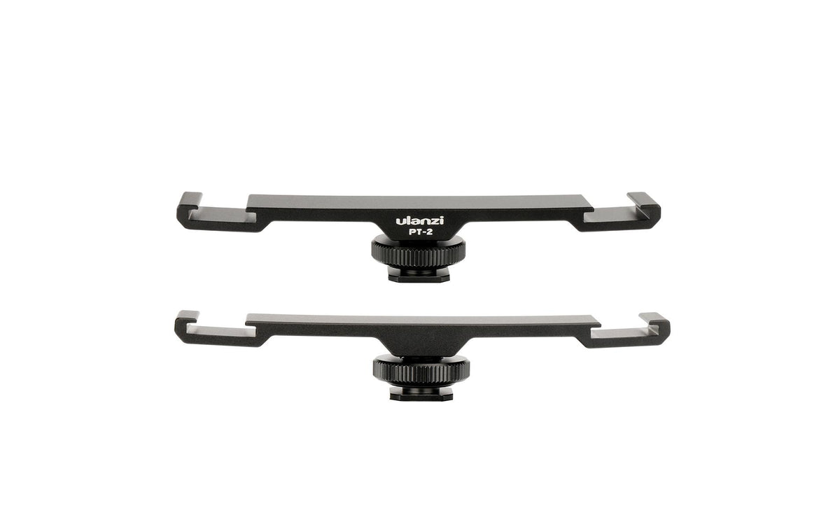 Ulanzi PT-2 Schuhhalterung – 1/4"-20 Gewinde – für Nikon, Canon, Pentax und andere – Schwarz