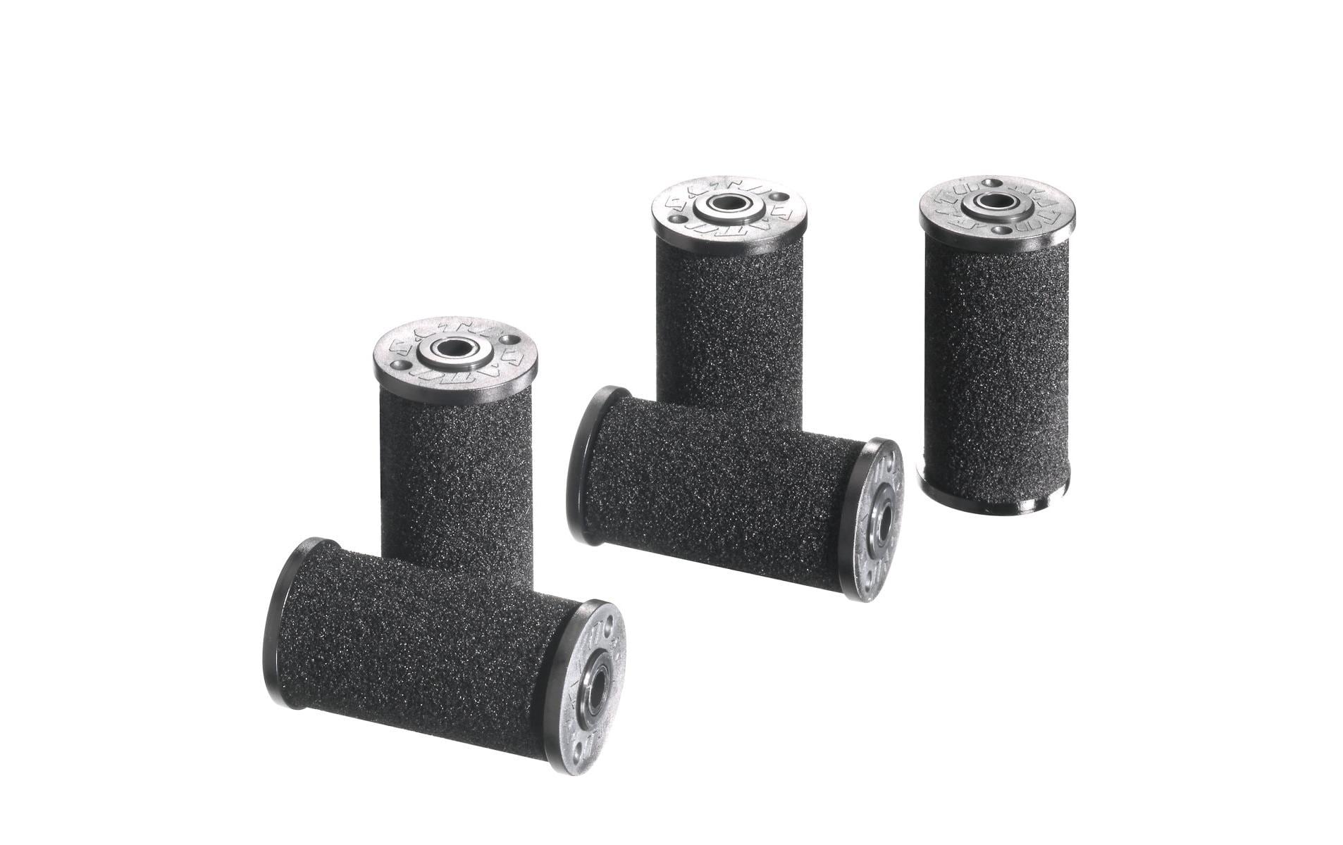 Herlitz Ersatzfarbrolle (Rolle) – schwarz, Kunststoff, für 1605120, 5 Stk.