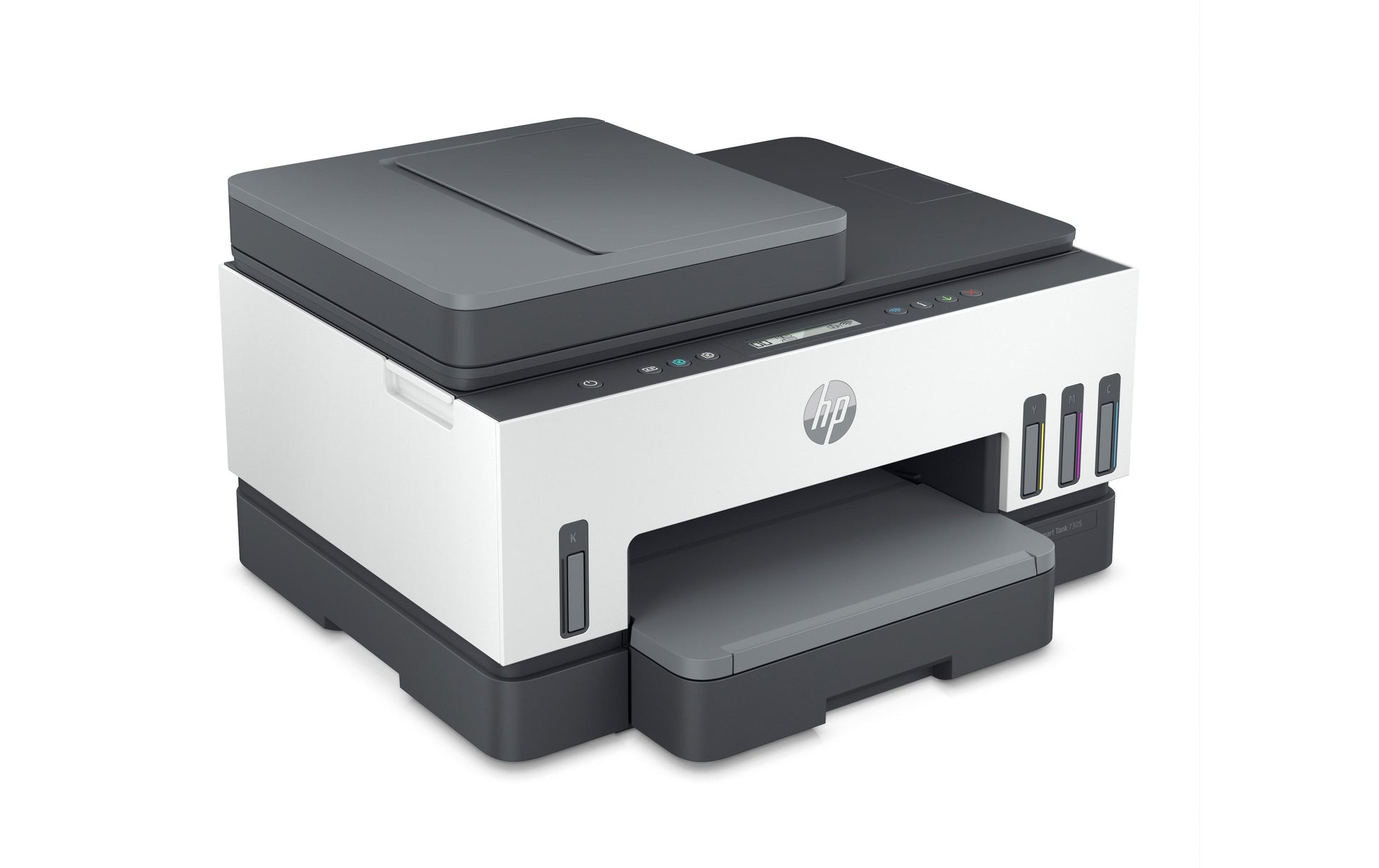 HP Smart Tank 7305 – Farbtintenstrahl-Multifunktionsdrucker, A4, 3-in-1, Duplex, ADF, WLAN/LAN, AirPrint