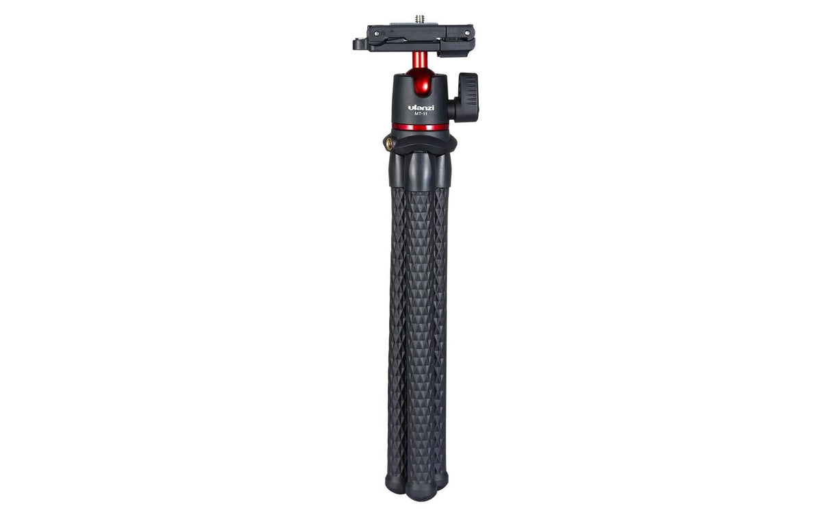Ulanzi MT-11 Mini-Stativ – bis 31 cm, Traglast 2 kg, mit Smartphone-Halter