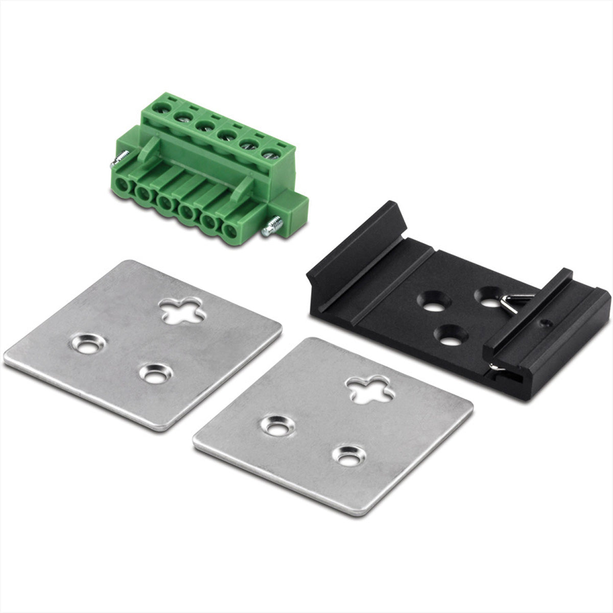 TRENDnet TI-G62 – Unmanaged L2 Switch – 6× 1G, 2× SFP (1× geteilt), DIN-Rail, IP30