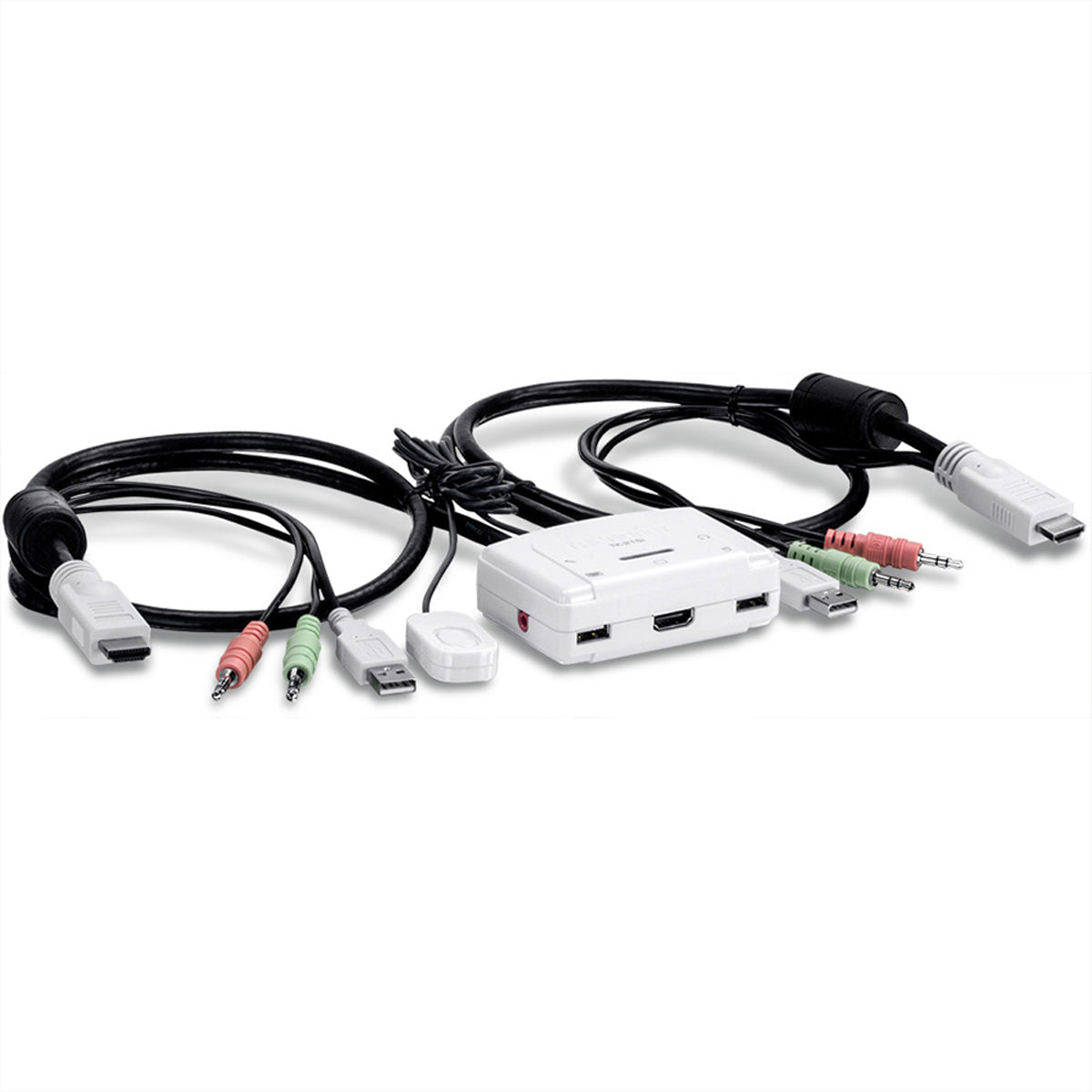 TRENDnet TK-215i – 2-Port HDMI KVM-Switch – 1920 × 1080/60 Hz, Audio