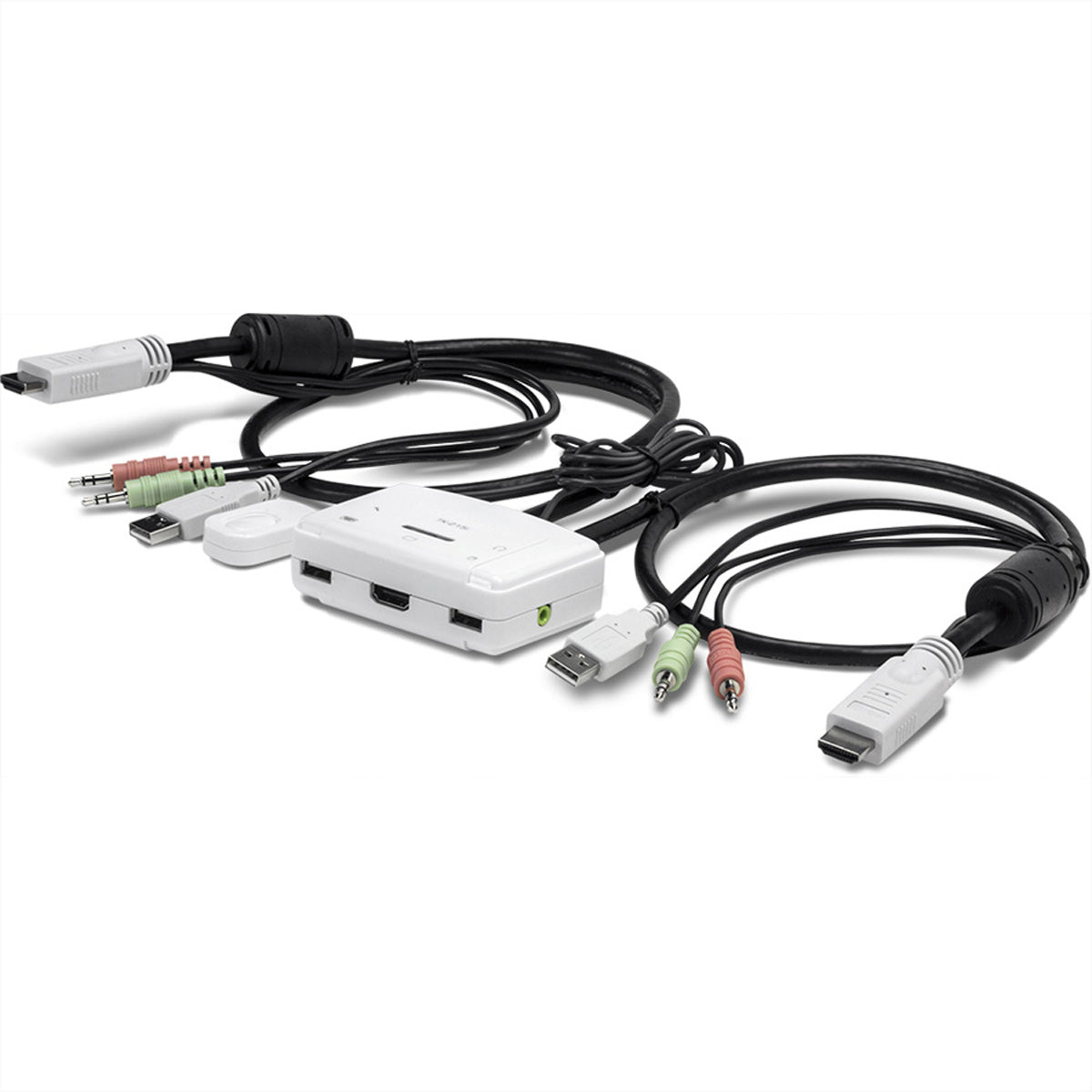 TRENDnet TK-215i – 2-Port HDMI KVM-Switch – 1920 × 1080/60 Hz, Audio