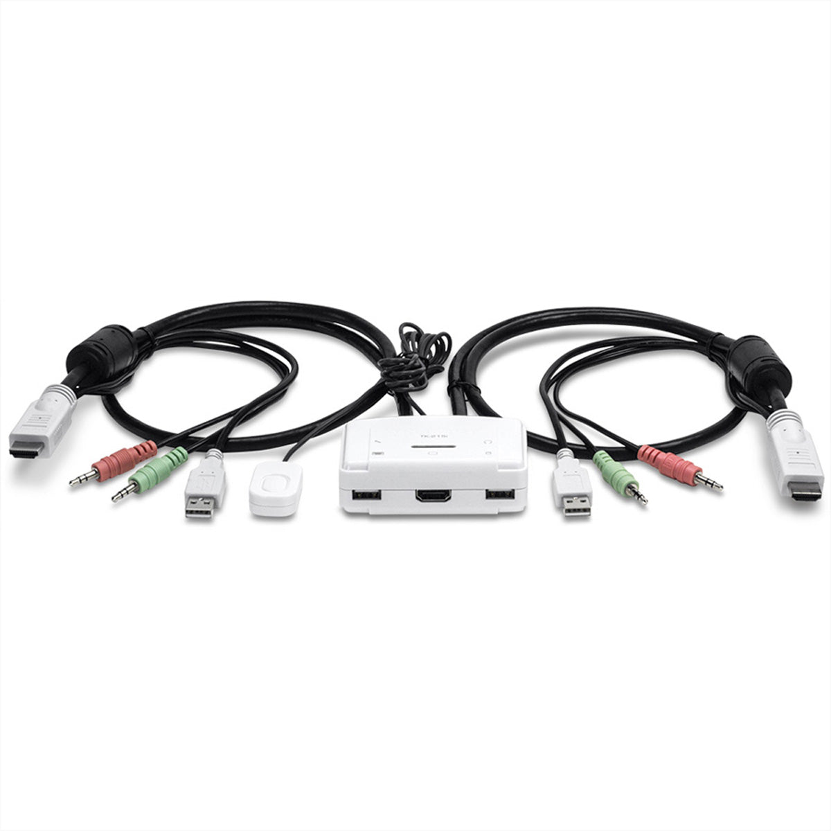 TRENDnet TK-215i – 2-Port HDMI KVM-Switch – 1920 × 1080/60 Hz, Audio