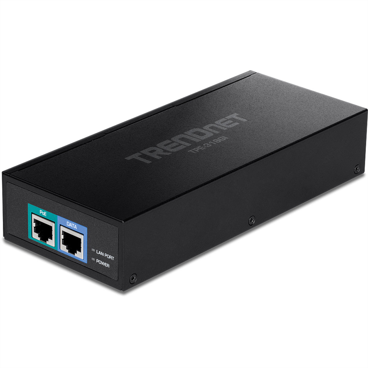 TRENDnet TPE-319GI PoE-Injektor – 10 Gbit/s, PoE++ 90 W, 1 Port, bis 100 m (Cat6a), für PoE/PoE+/PoE++ Geräte