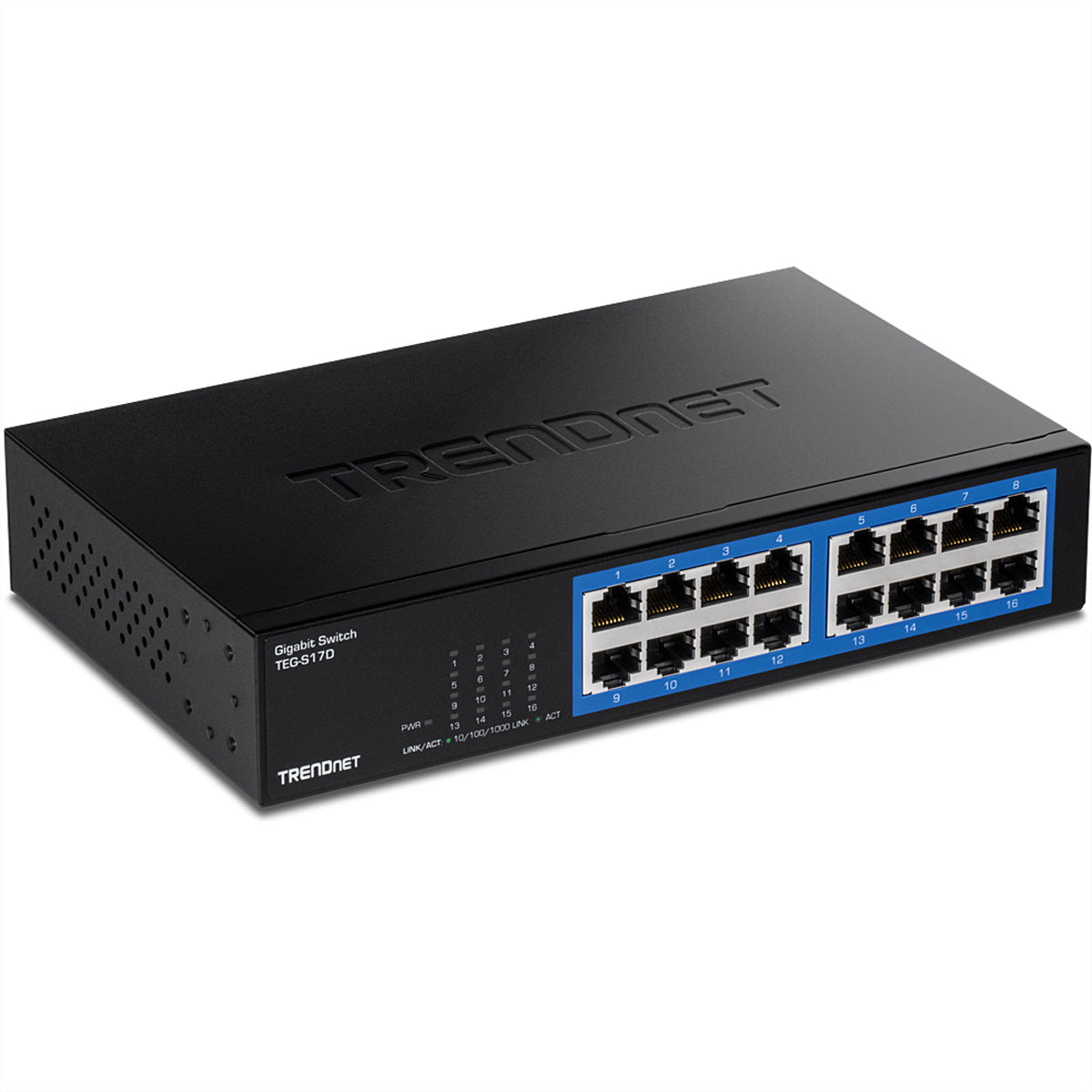 Trendnet TEG-S17D – Switch – 16× 1G, Desktop