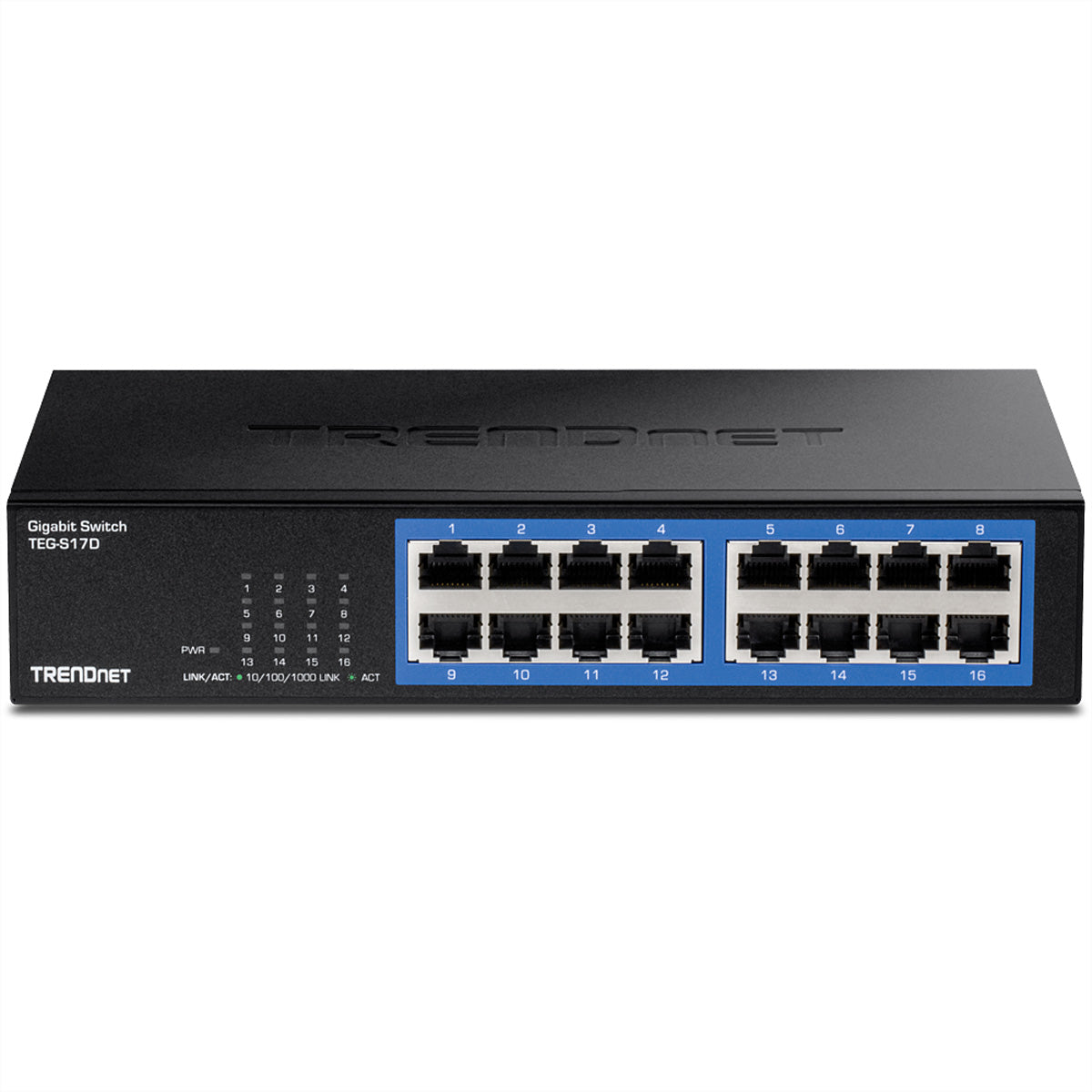 Trendnet TEG-S17D – Switch – 16× 1G, Desktop