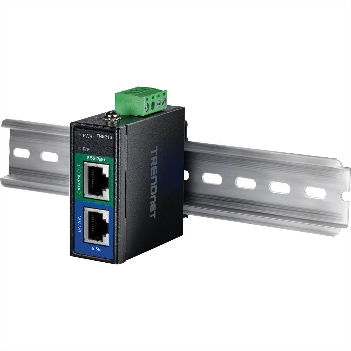 Trendnet TI-IG215 PoE Midspan – 30 W PoE+ (IEEE 802.3at), 1× 2,5G PoE Port, 1× 2,5G