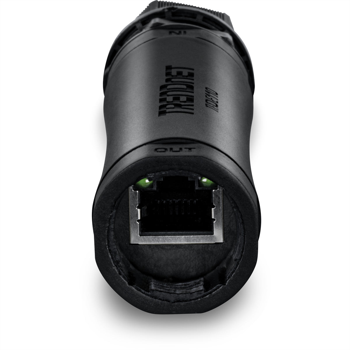 TRENDnet TI-OE110 PoE-Extender – 10/100/1000 Mbit/s, 2× RJ-45, PoE+ (IEEE 802.3at), IP67, -40 bis 75 °C