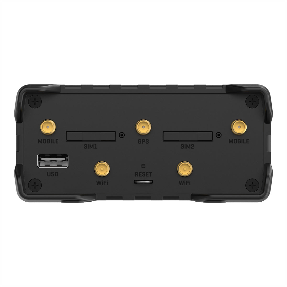 Teltonika RUT956 – LTE-Router, Wi‑Fi 4, 3x LAN (Fast Ethernet), Dual‑SIM, DIN-Schiene, Schwarz