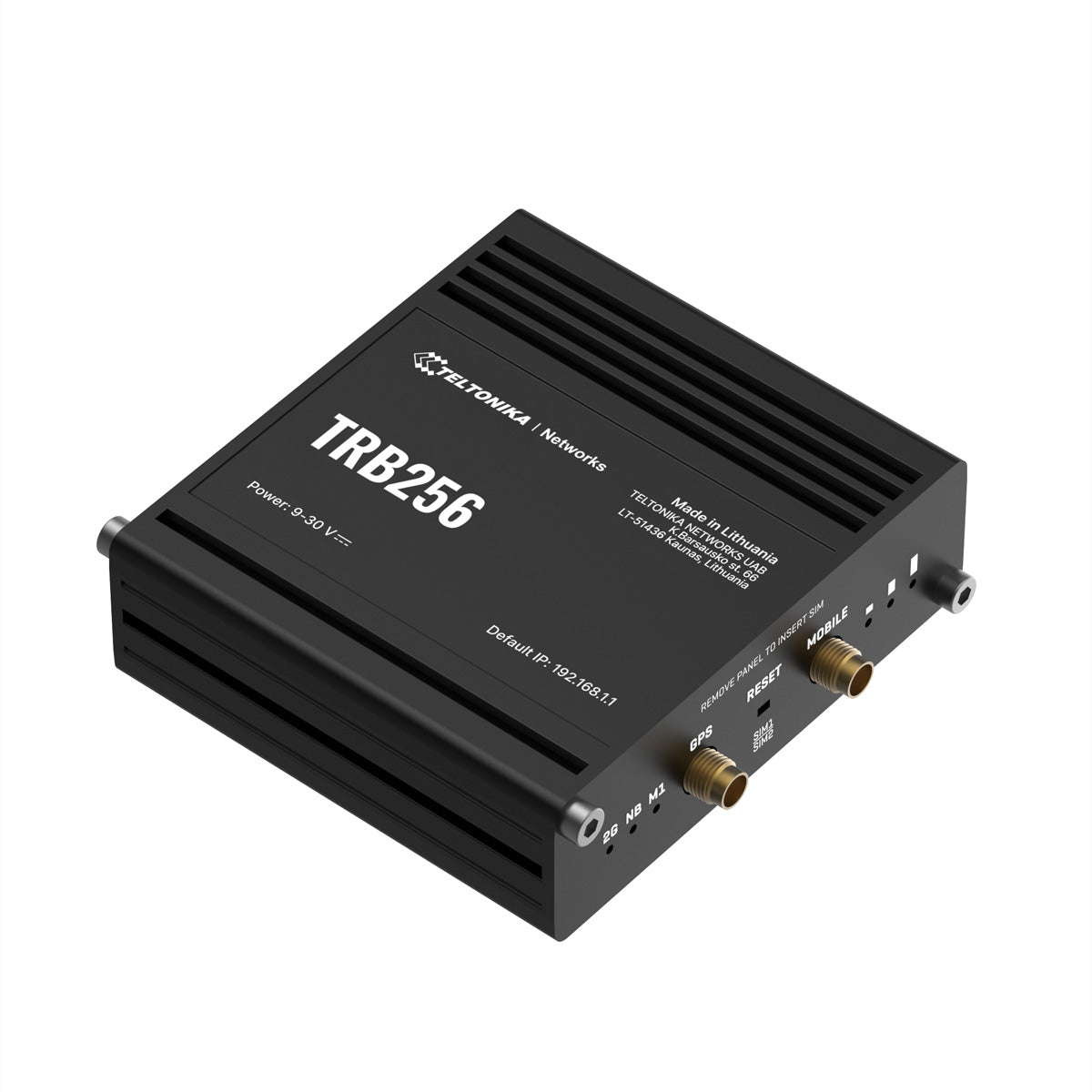 Teltonika TRB256 – VPN-Router – 1×10/100 Mbit/s, Dual-SIM, RS232/RS485