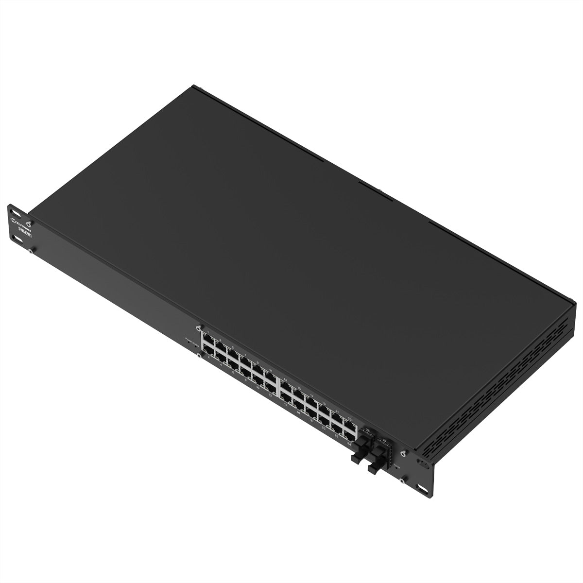 Teltonika SWM281 – Managed Switch – 24×GbE, 4×SFP, L2+, 19" Rack