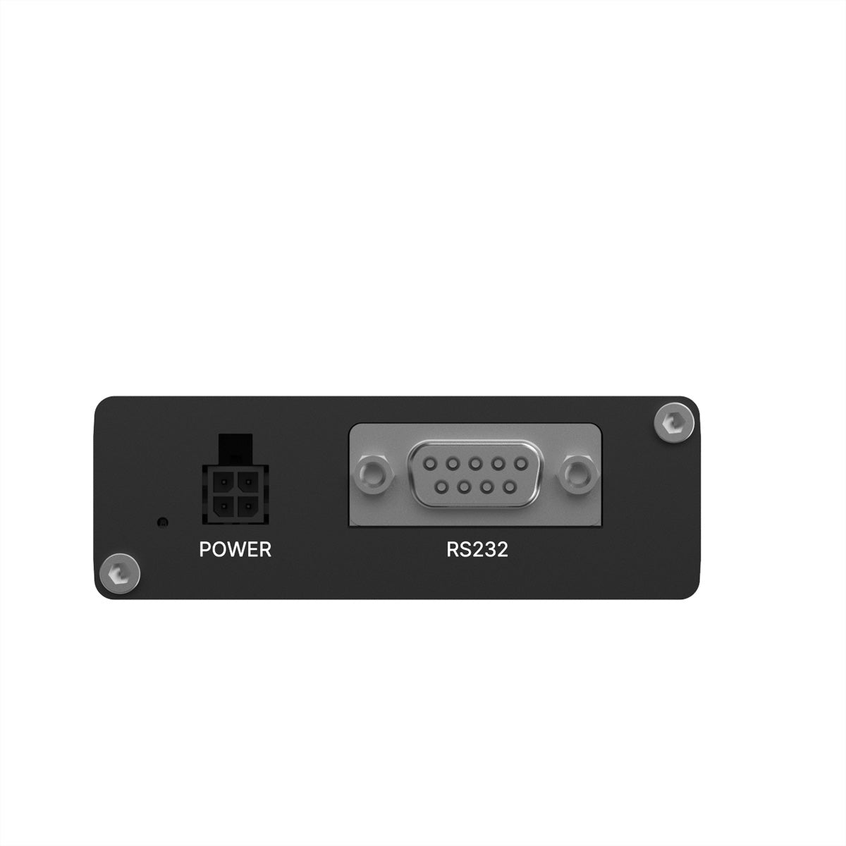 Teltonika TRM142 – 4G Modem, 2G/3G/4G, RS‑232 & Micro‑USB, Mini‑SIM, 9–30 V DC, Schwarz