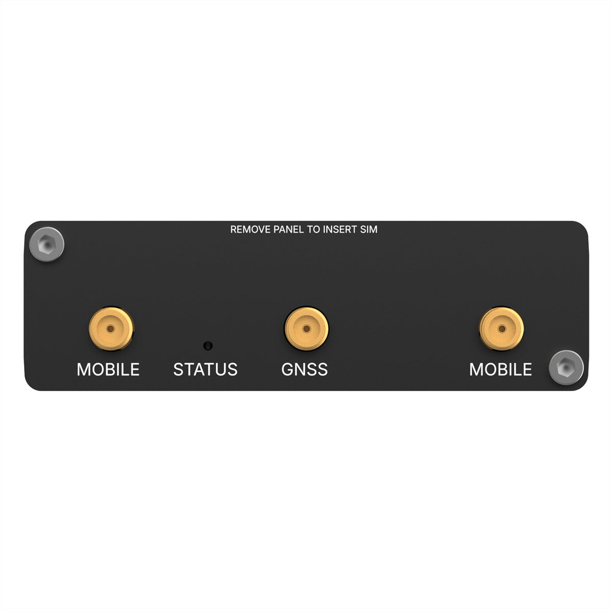 Teltonika TRM282 – LTE Router, USB, RS-232, 2× Mobilfunkantennen (SMA), Schwarz