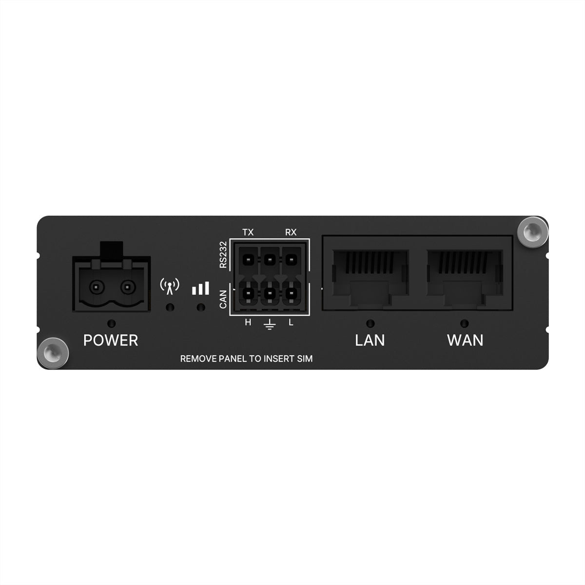 Teltonika RUT204 – LTE-Router, LTE Cat 4, Wi-Fi 4, Dual-SIM, 1x LAN 10/100, RS232, CAN-Bus, PoE-In
