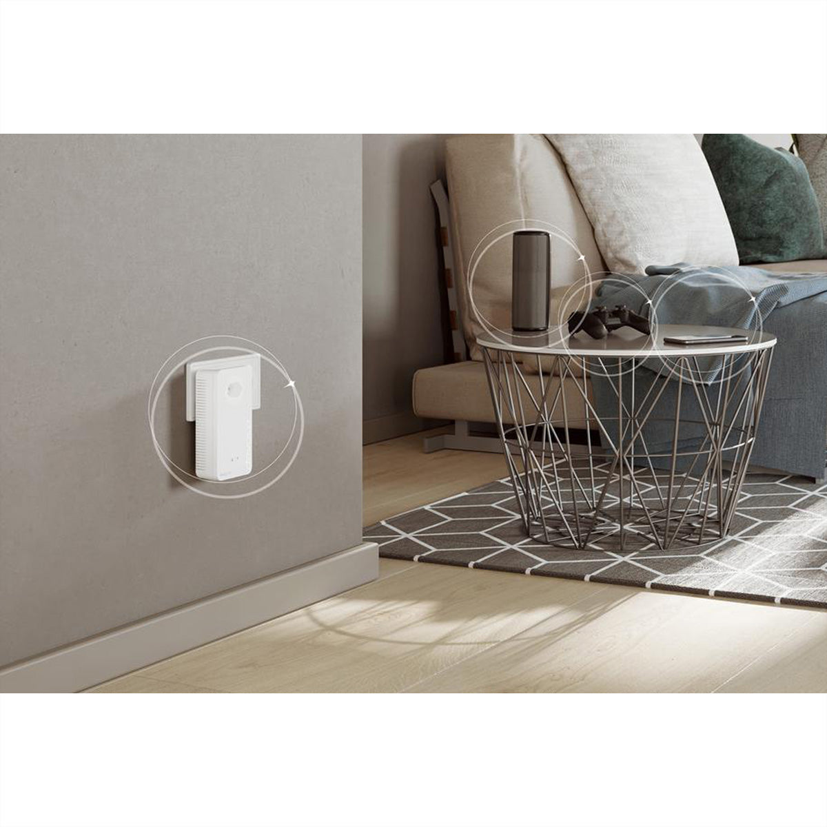 Devolo Magic 2 Wi‑Fi next – Powerline Adapter – 2400 Mbit/s, Wi‑Fi 5 (802.11ac), 2× 1G RJ‑45