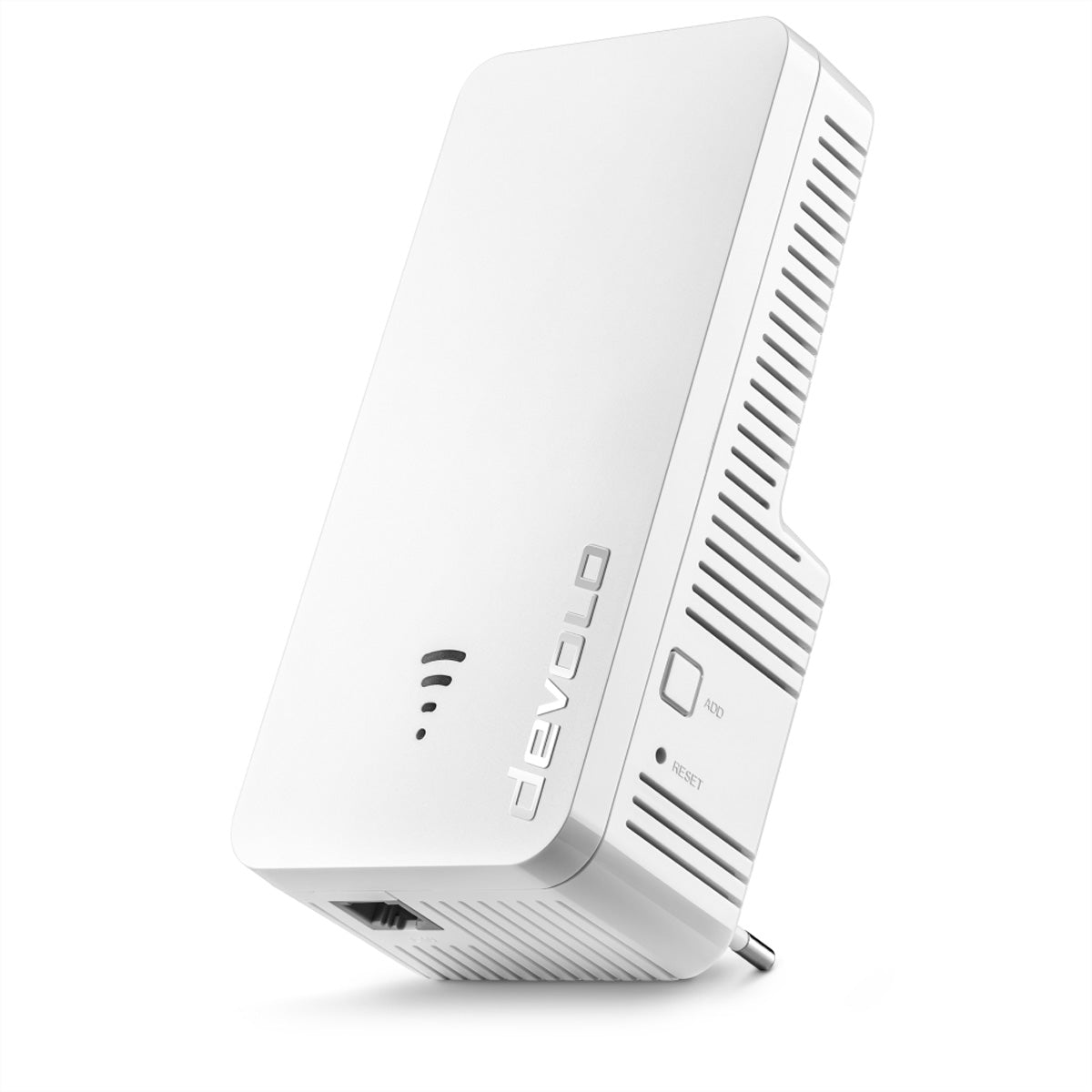 Devolo Wi-Fi 6 Repeater 3000 – Wi-Fi 6, Dual-Band, bis 3 Gbit/s, 1× Gigabit LAN
