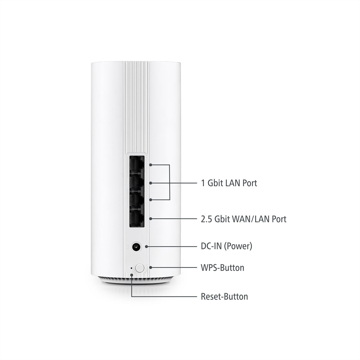 Devolo BE9300 – Access Point – Wi‑Fi 7 (2,4/5/6), 9,3 Gbit/s, 2,5GbE