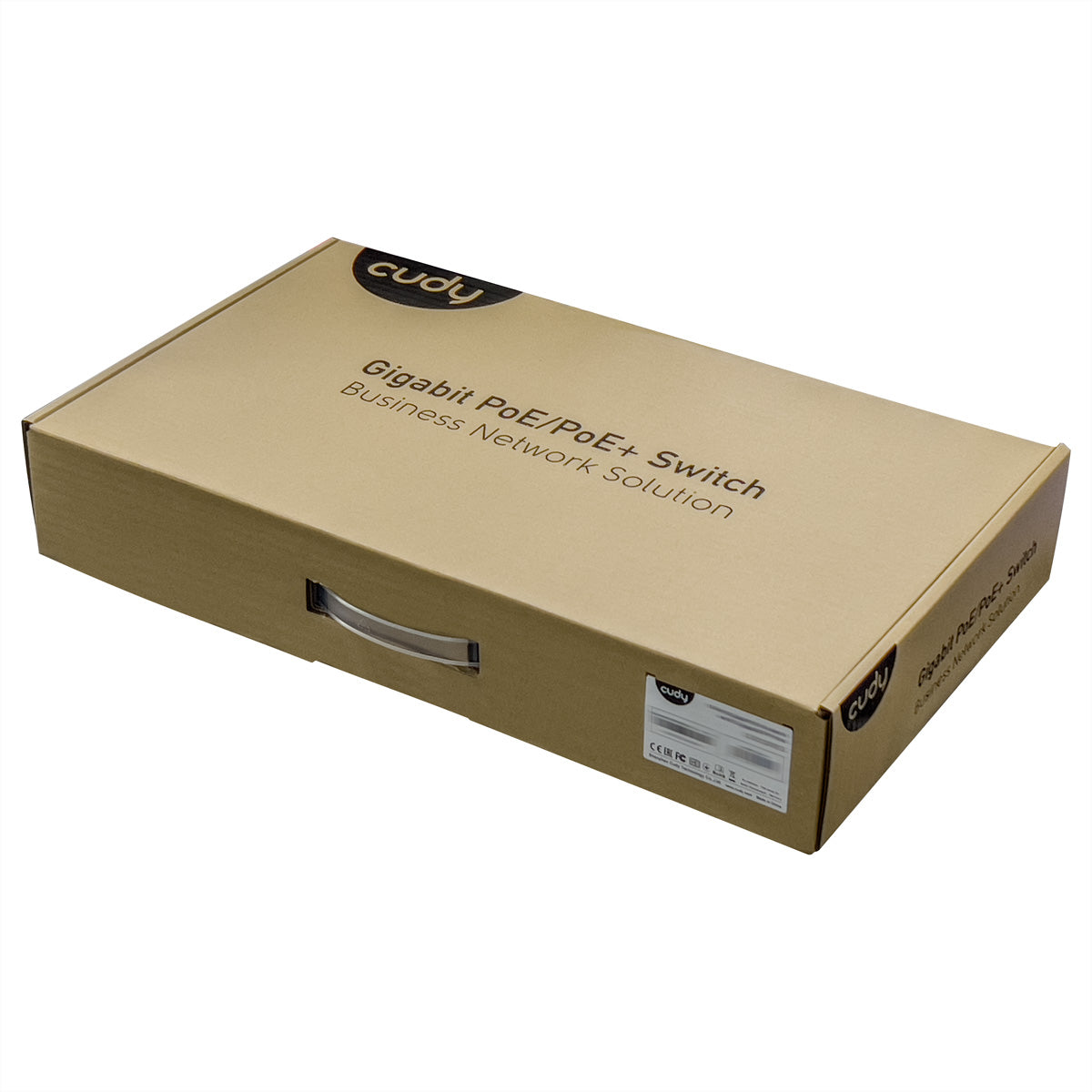 Cudy GS1020PS2 – Switch – 16× 1G, 2× SFP, PoE+, PoE-Budget 200 W, 19"