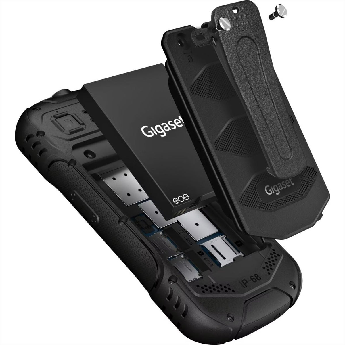 Gigaset GLX8 Active Duo – 2,4" – 128 MB – Schwarz