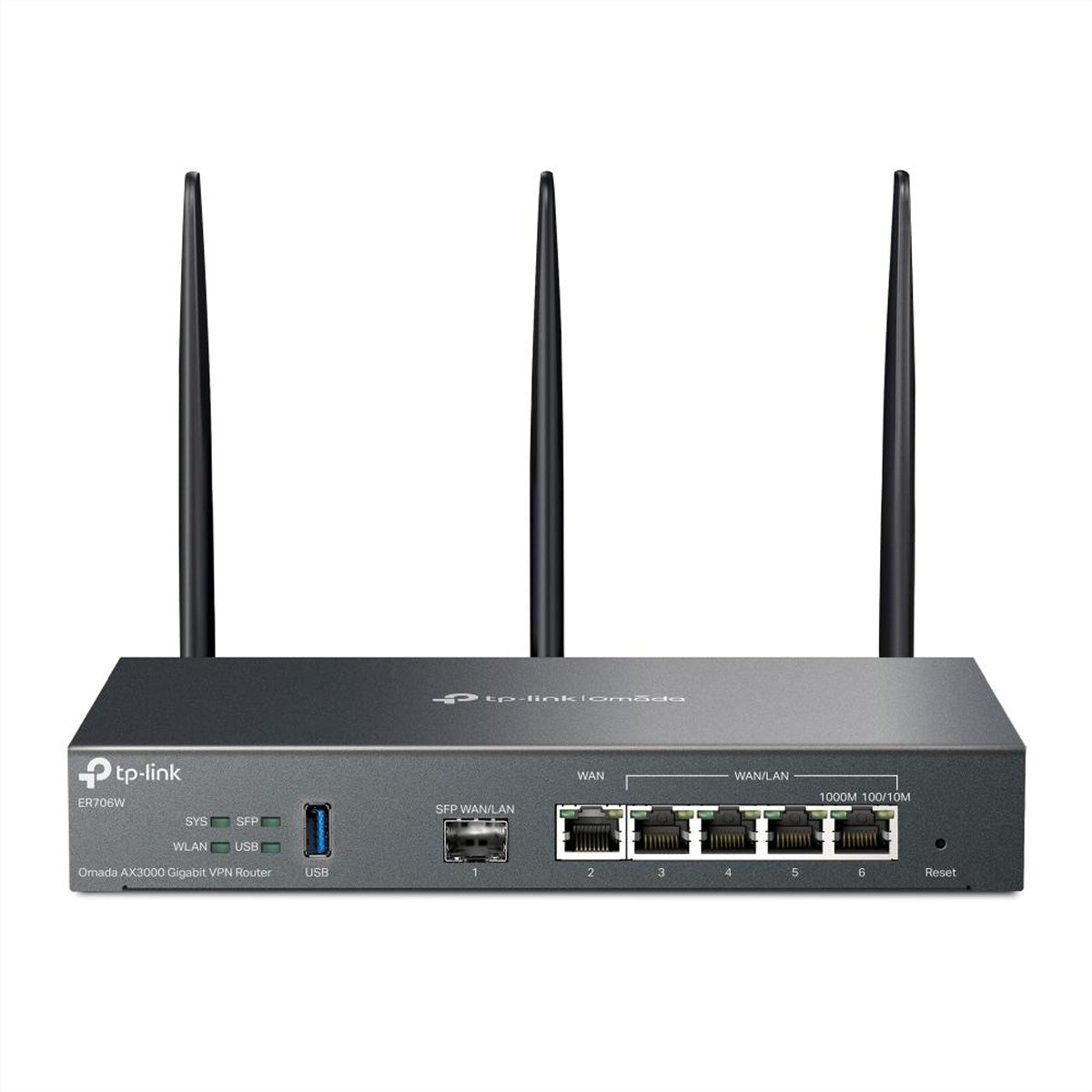 TP-Link ER706W – WLAN-Router – Wi-Fi 6 Dual-Band (2,4/5 GHz), 3,0 Gbit/s