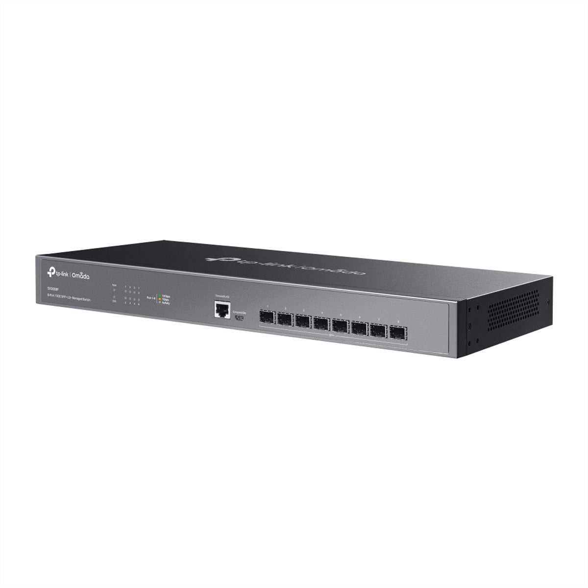TP-Link SX3008F – Managed Switch – 8×10G SFP+, L2+/L3, 1U