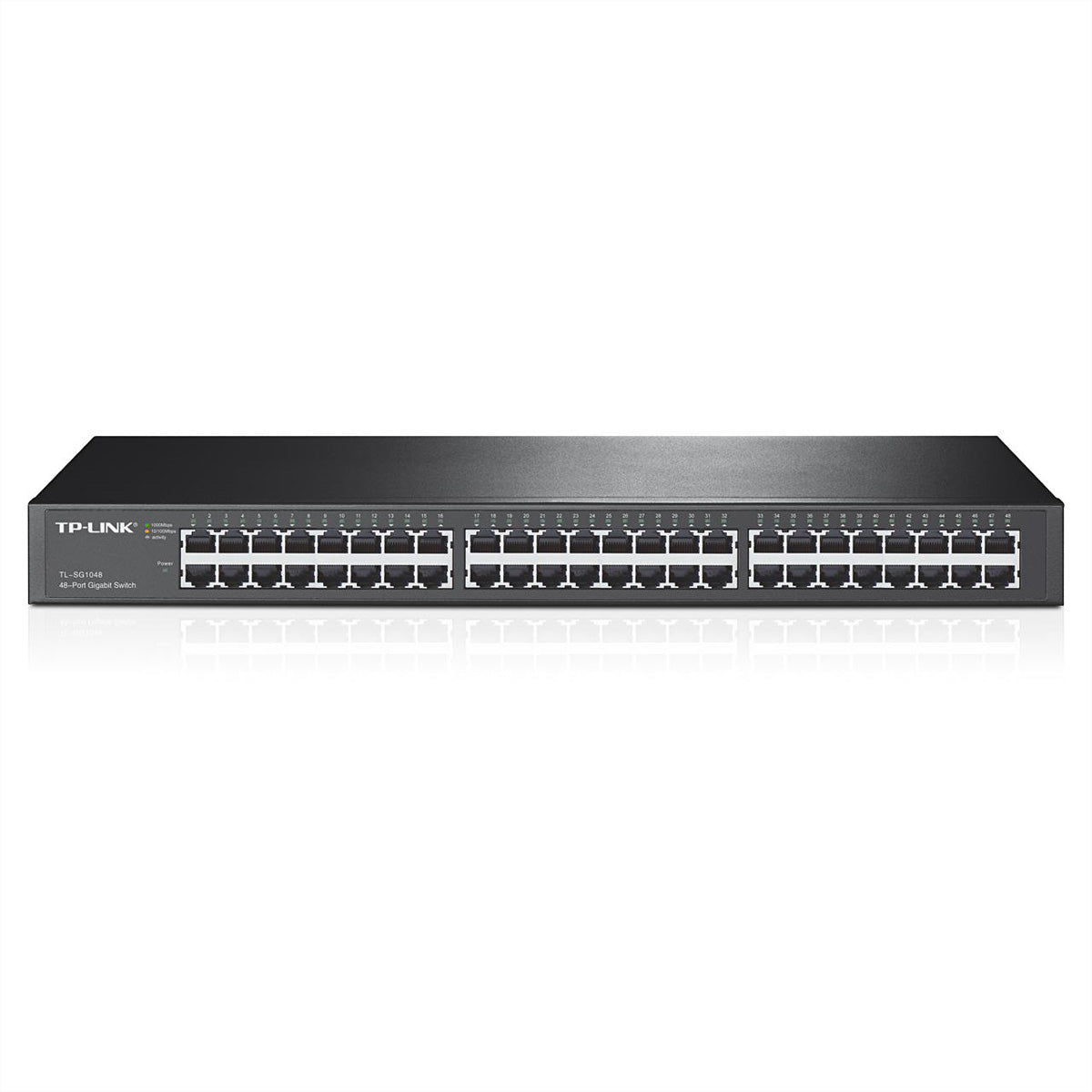 TP-Link TL-SG1048 – Unmanaged Switch – 48× 1G, 19", 1U