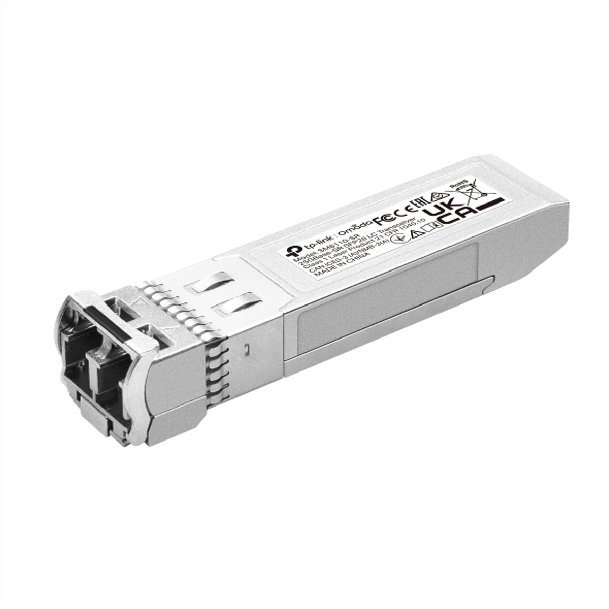 TP-Link SM9110-SR4 QSFP28 Transceiver – 100 Gbit/s, 100 m (OM4), 850 nm, MPO/MTP-12, 100GBASE-SR4, DDM