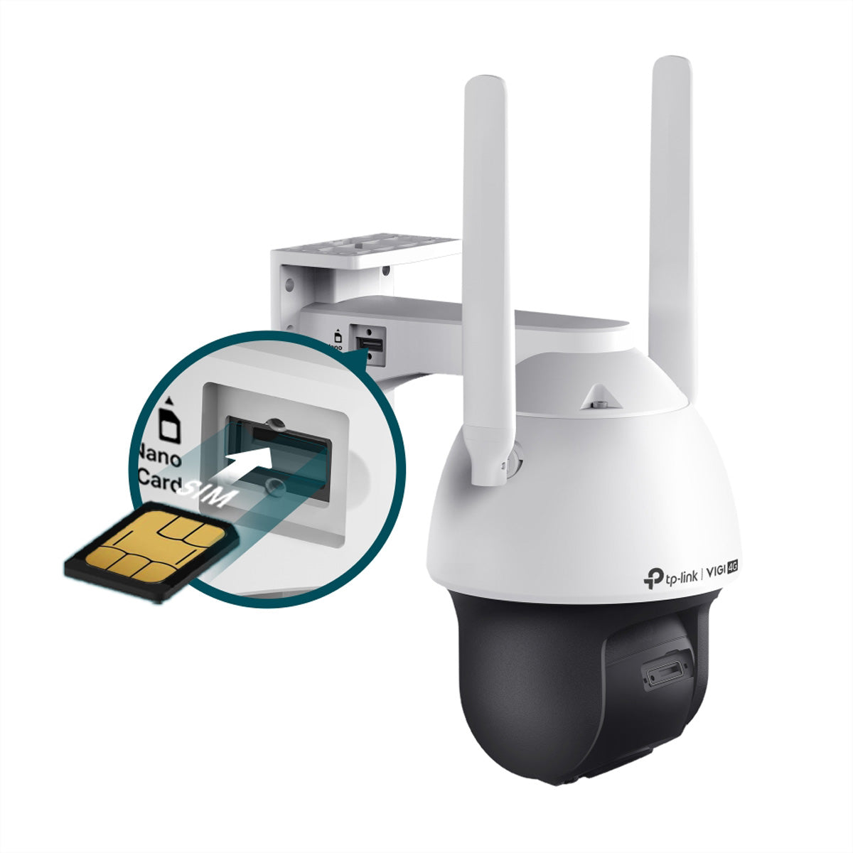 TP-Link VIGI C540-4G PTZ – 4MP – 4,0 mm – PoE/4G/LTE – IR 30 m – IP66
