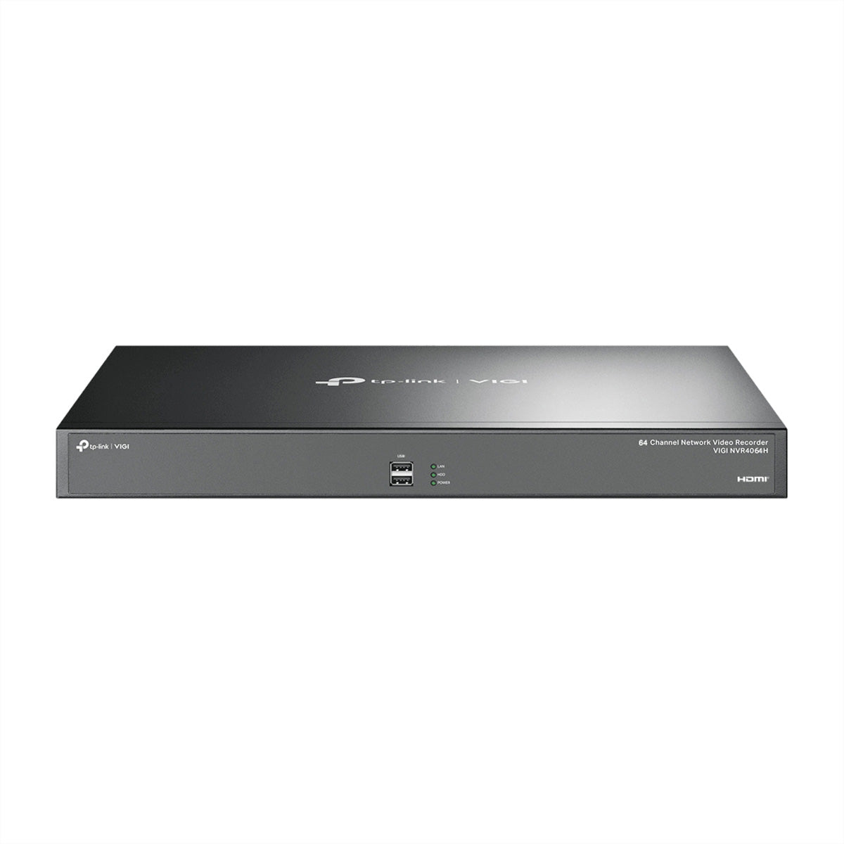 TP-Link VIGI NVR4064H NVR – 64-KANÄLE – 4K – 320 Mbit/s – 2× HDMI – Rack-Einbau