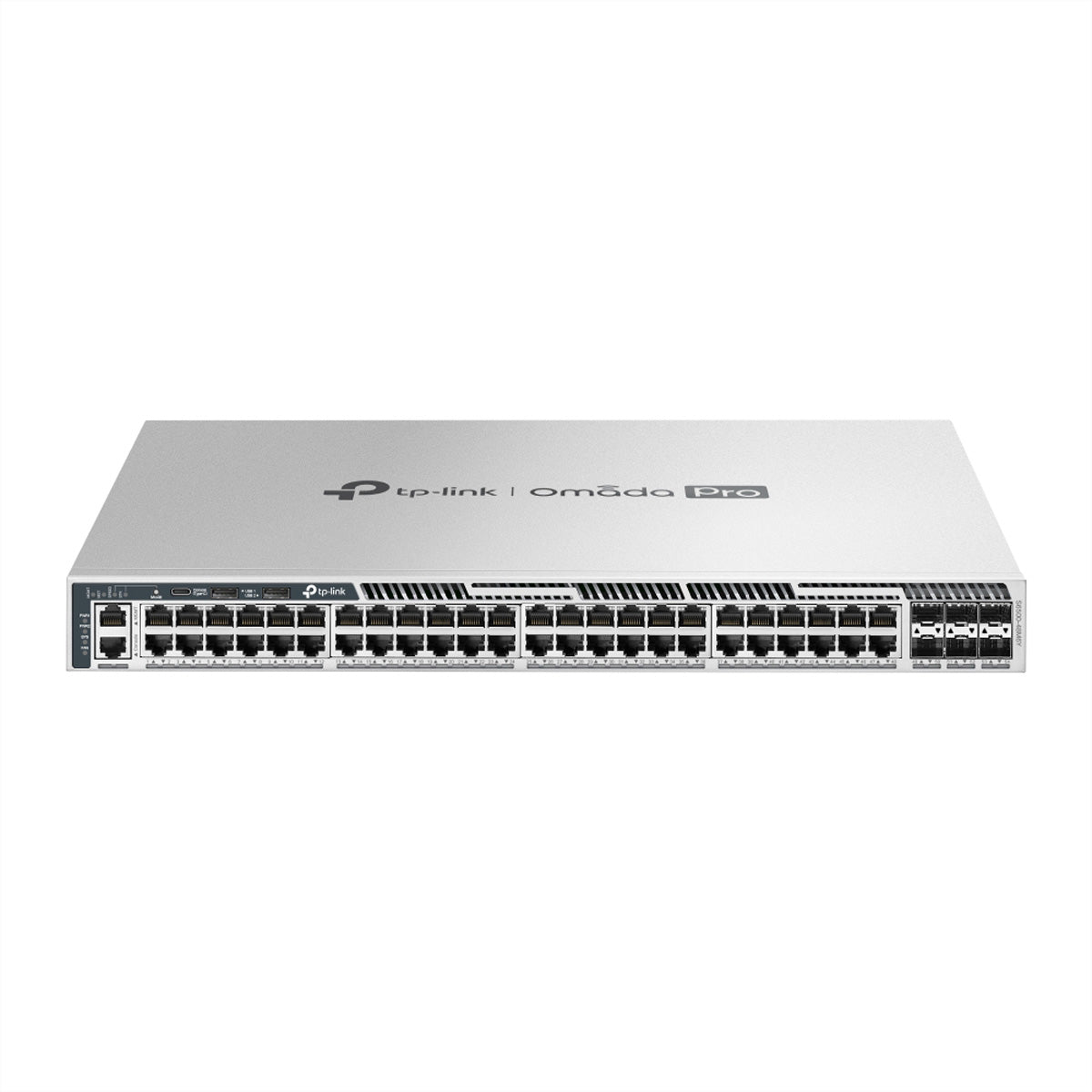 TP-Link S6500-48M6Y – Managed L3 Switch – 48× 2,5G, 6× SFP28, 19", 1U