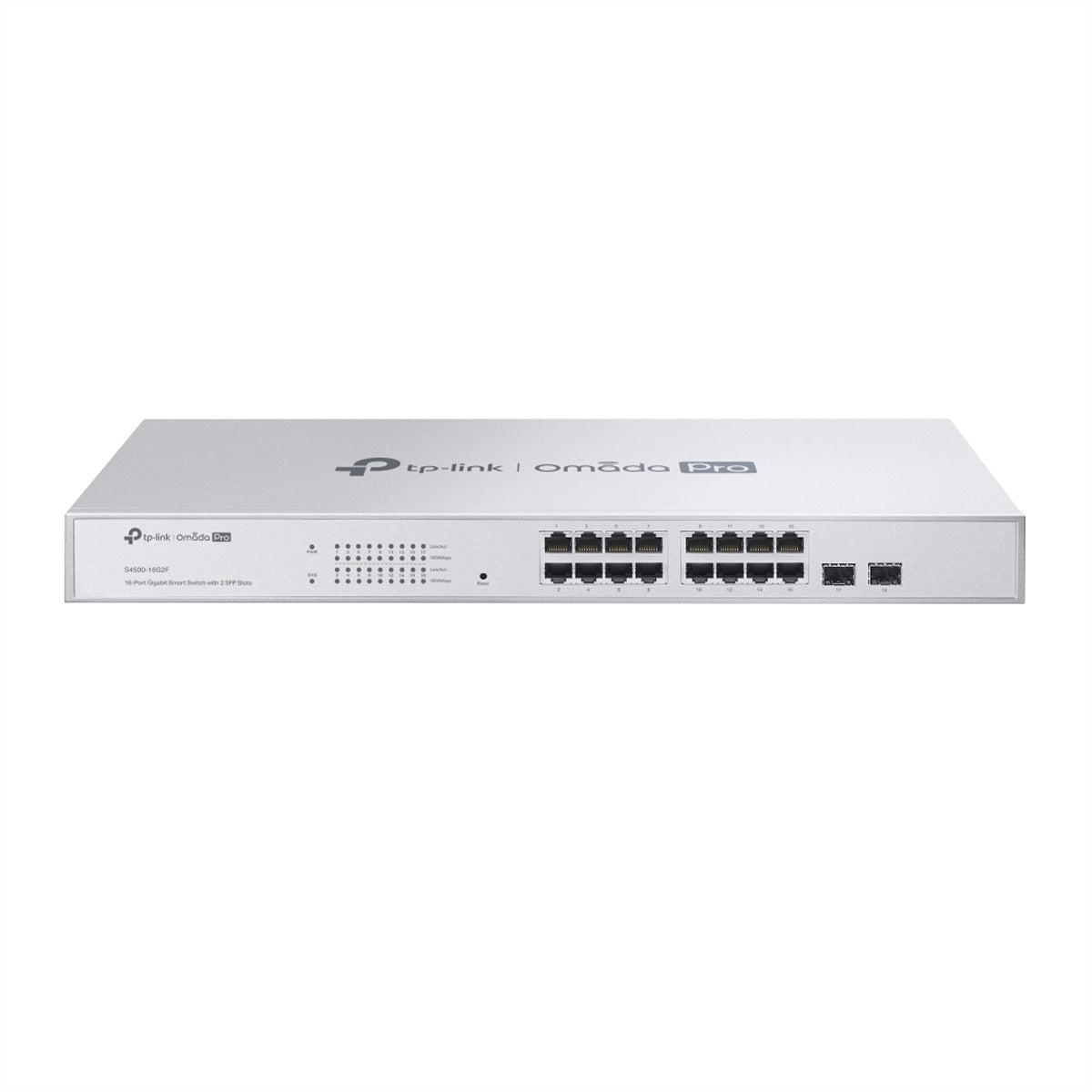 TP-Link S4500-16G2F – Managed Switch – 16×GbE, 2×SFP, L2+, 1U