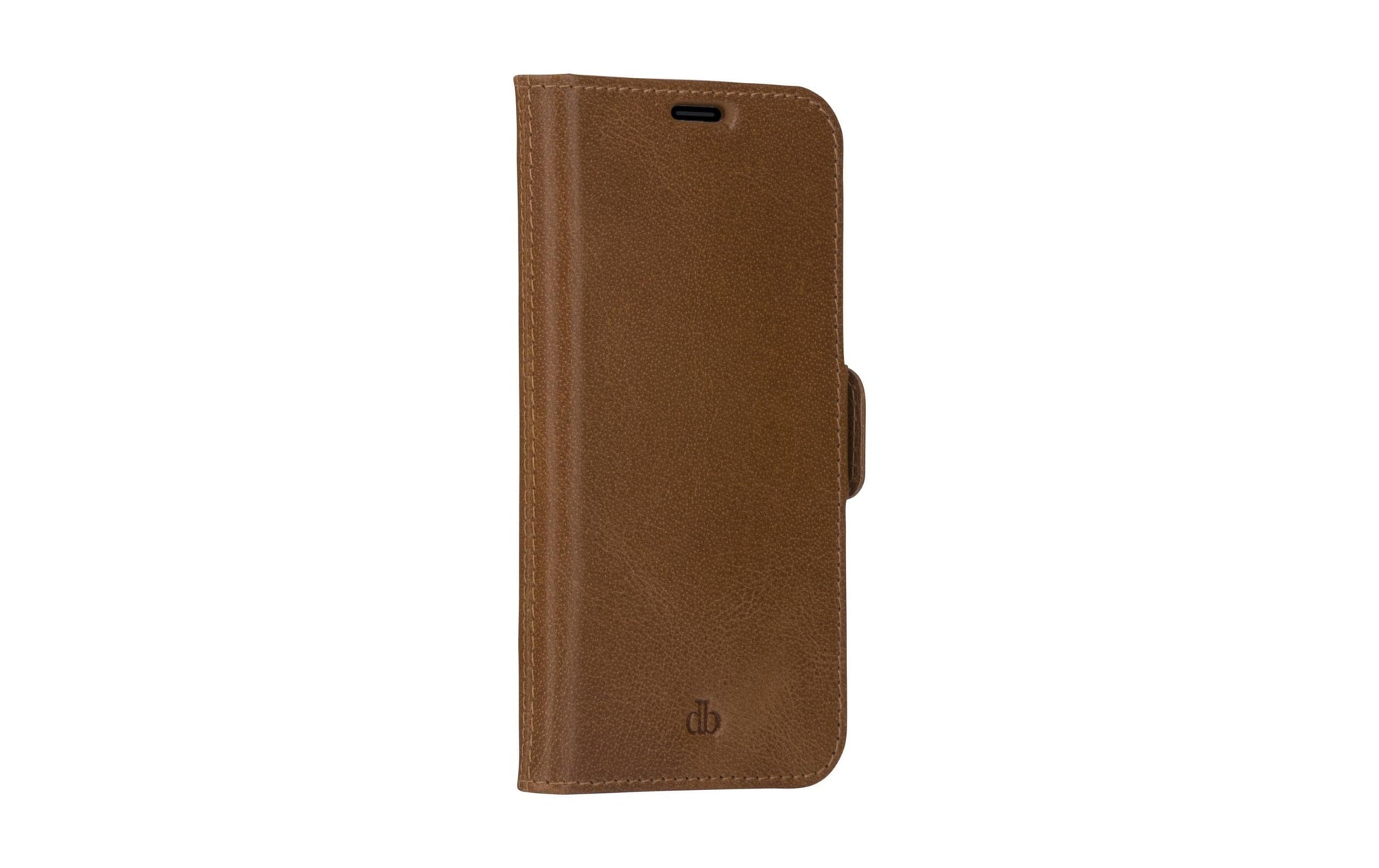 dbramante1928 Copenhagen Slim – Wallethülle – für Apple iPhone 13 Pro Max, 3 Kartenfächer, Leder, Braun